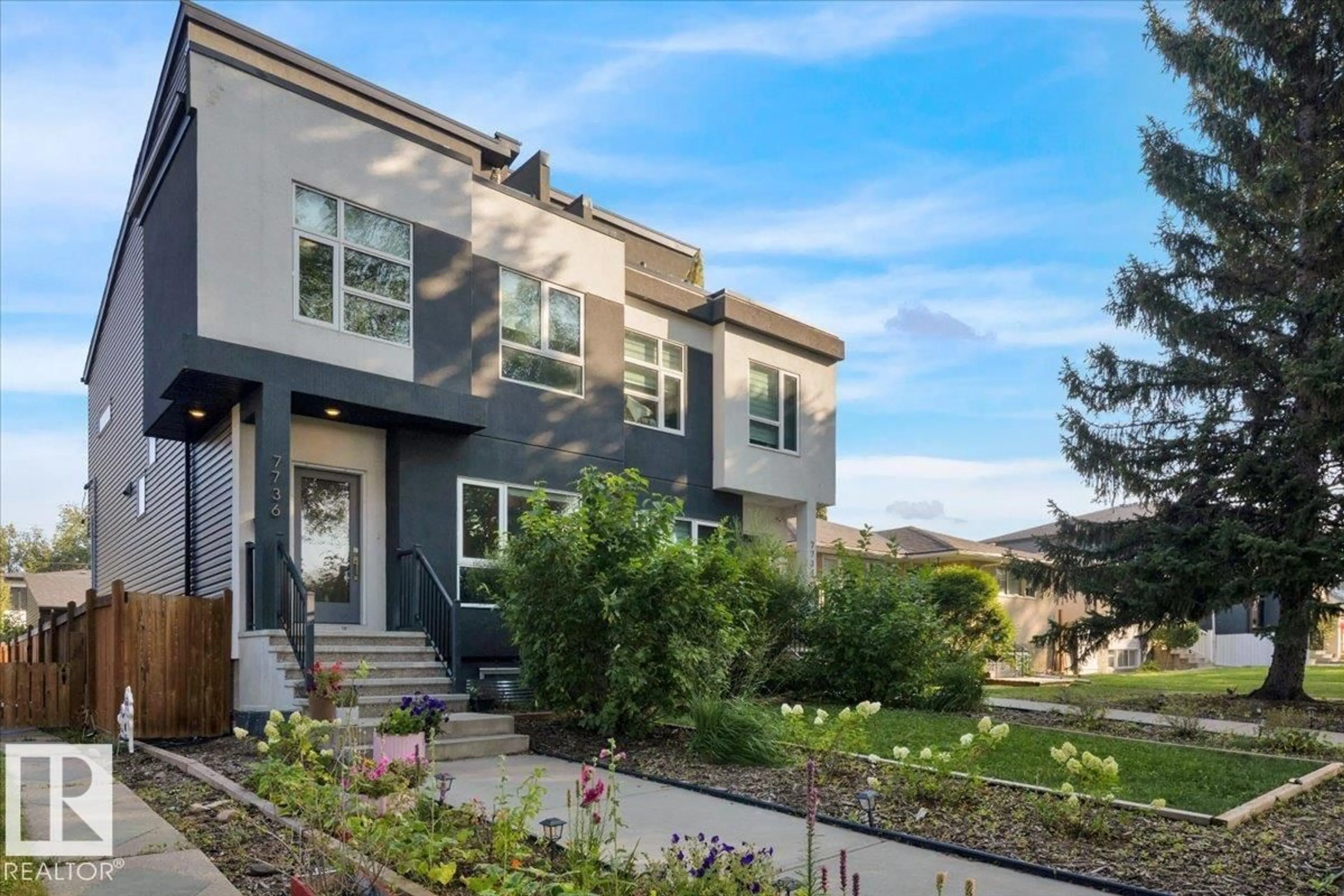 Home with brick exterior material, mountain view for 7736 80 AV, Edmonton Alberta T6C0S4
