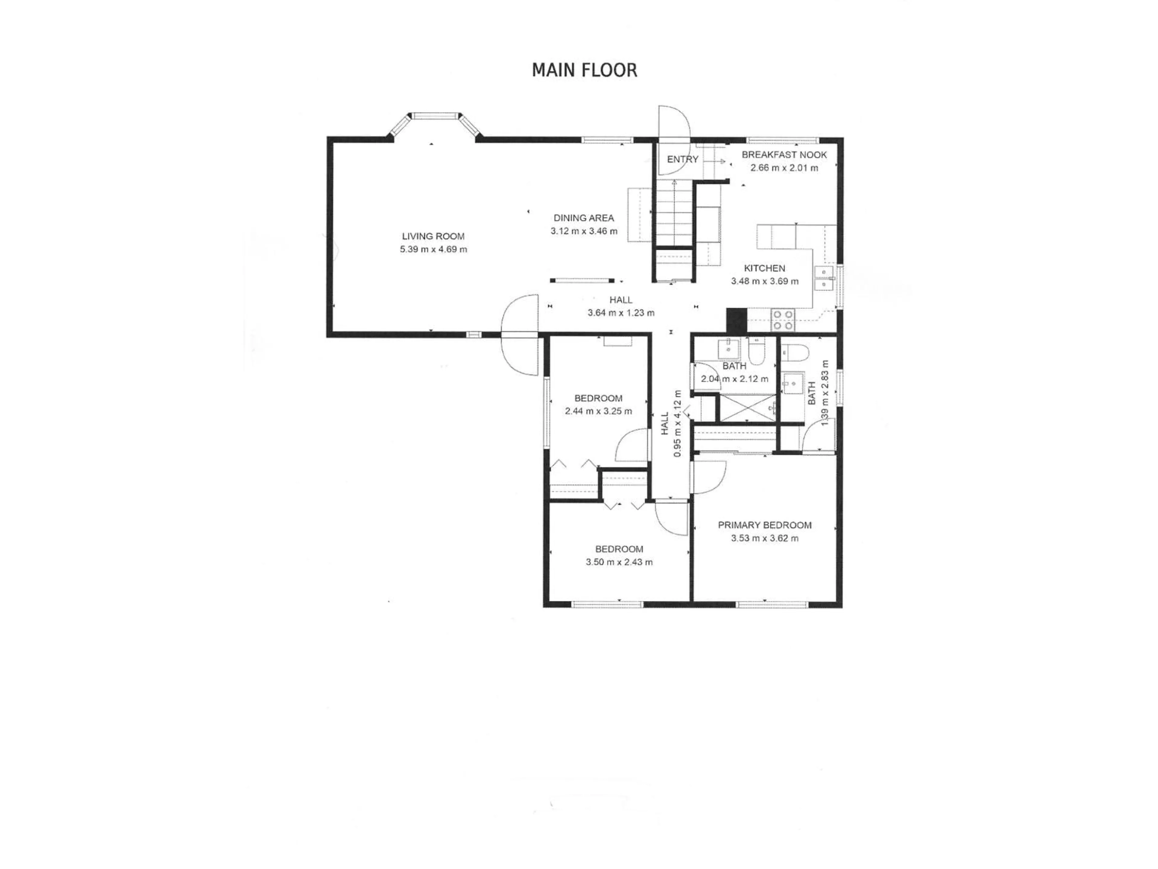 Floor plan for NW - 7614 149 ST, Edmonton Alberta T5R1A7