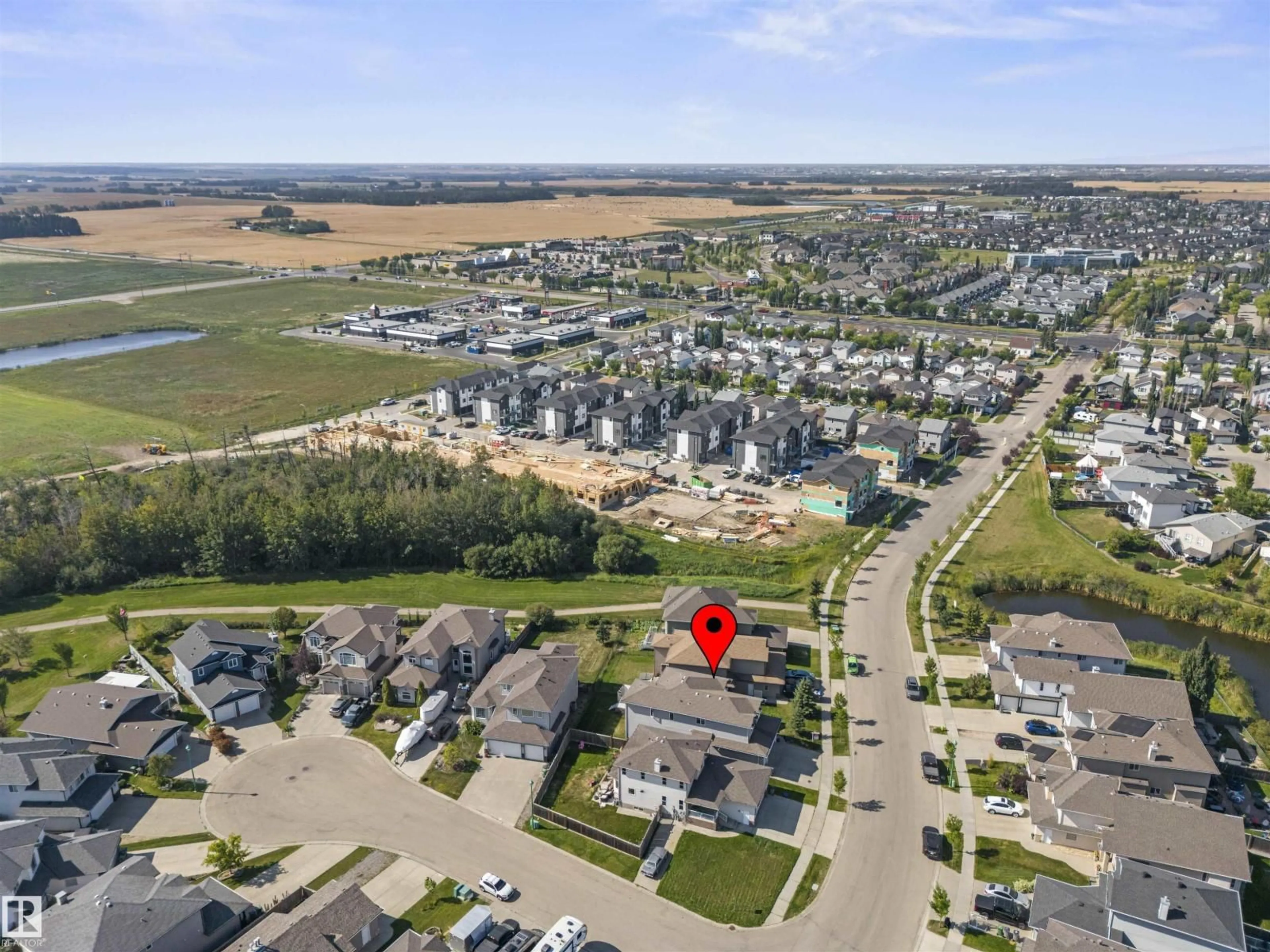A pic from outside/outdoor area/front of a property/back of a property/a pic from drone, unknown for 115 LAKELAND DR, Beaumont Alberta T4X0B4