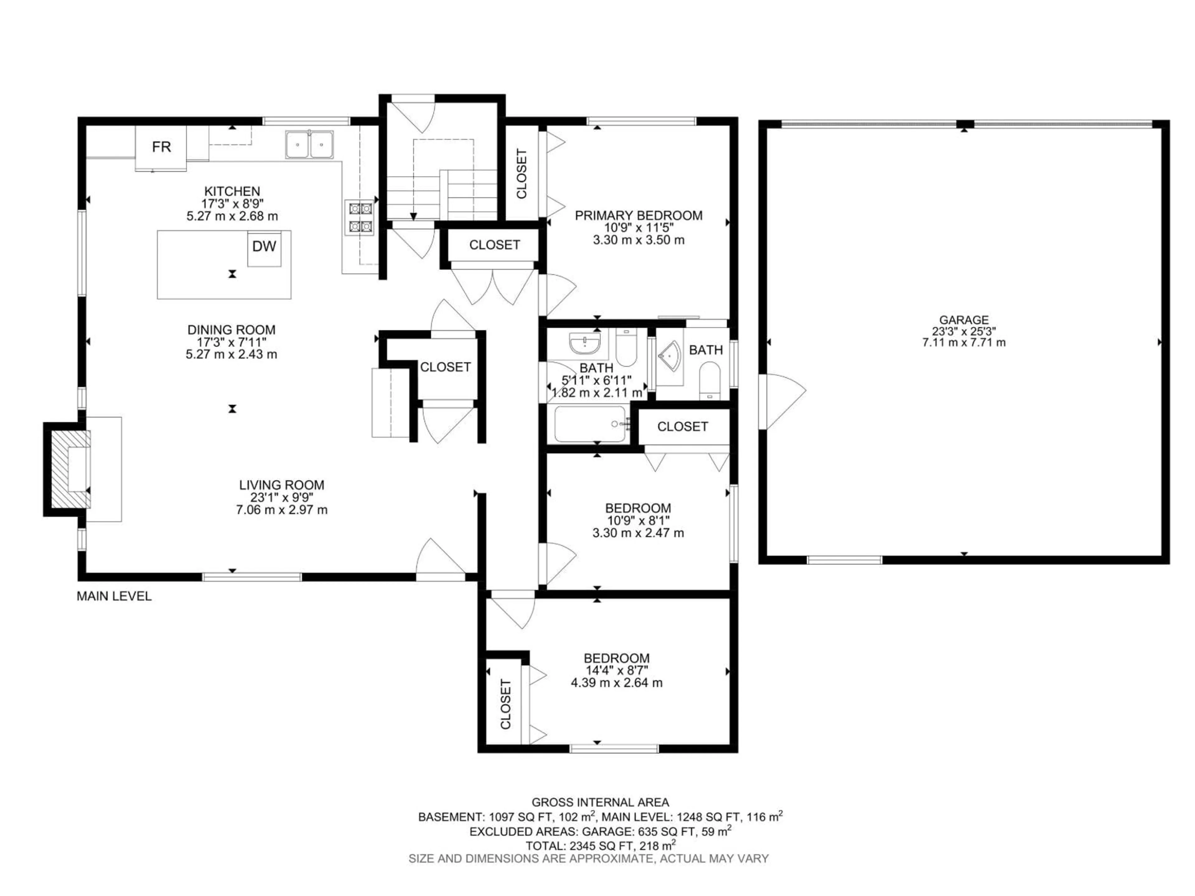 Floor plan for 6203 93 AV, Edmonton Alberta T6B0W4