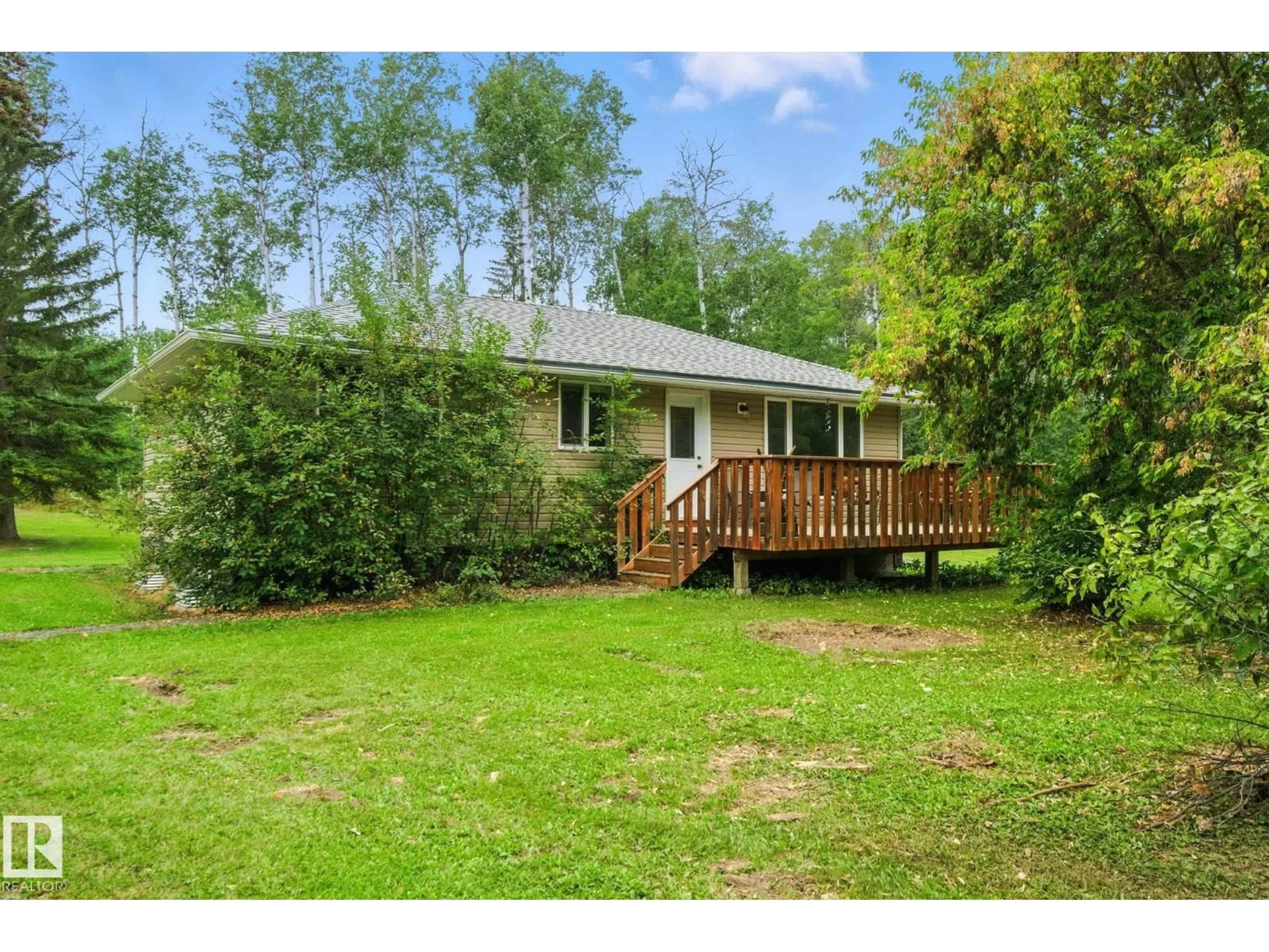 A pic from outside/outdoor area/front of a property/back of a property/a pic from drone, unknown for 8 - 2419 TWP ROAD 545, Rural Lac Ste. Anne County Alberta T0E1V0