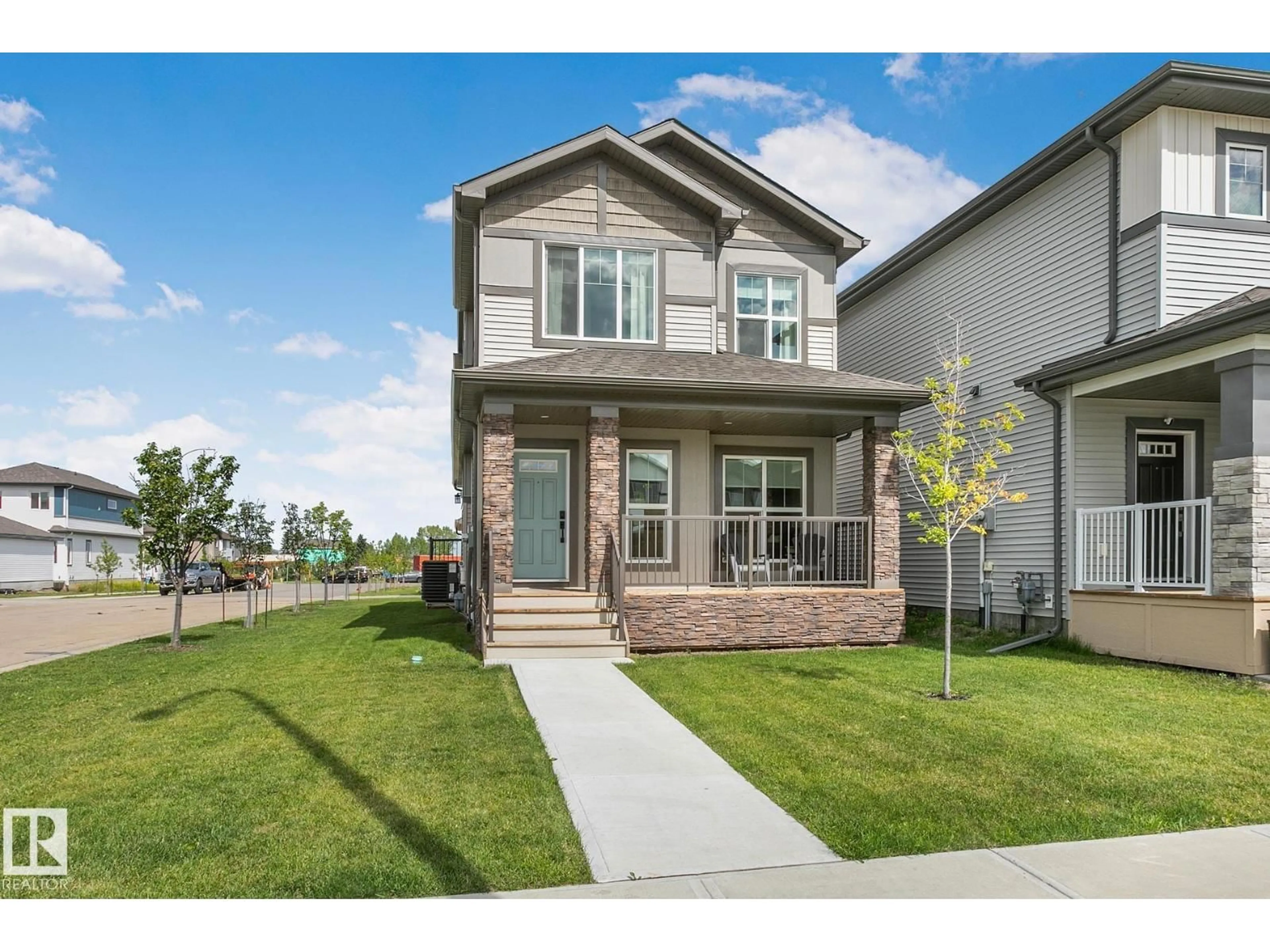 Home with brick exterior material, street for 50 SIENNA BV, Fort Saskatchewan Alberta T8L0W3