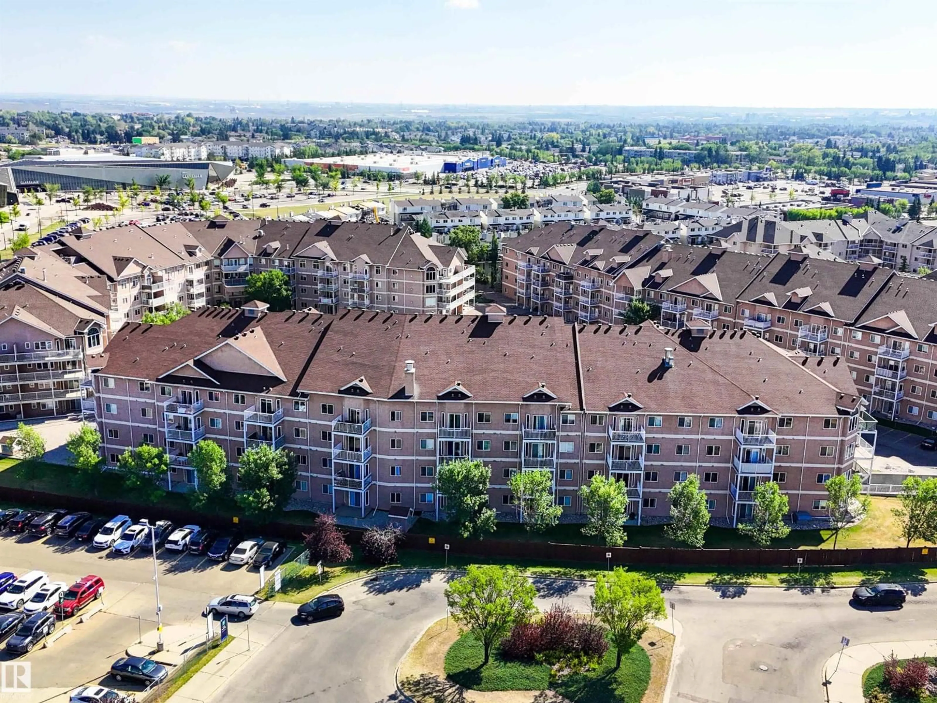 A pic from outside/outdoor area/front of a property/back of a property/a pic from drone, unknown for 306 - 4316 139 AV, Edmonton Alberta T5T0L1