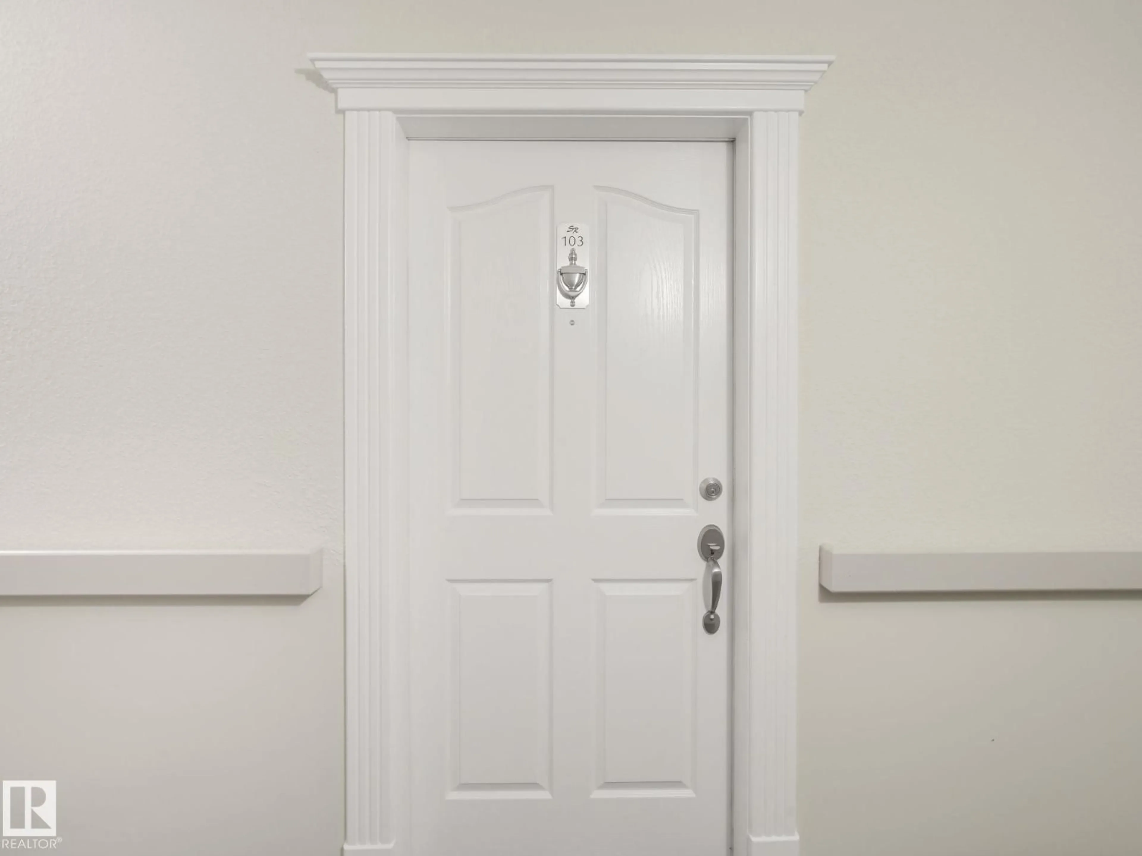 Indoor entryway for #103 - 1320 RUTHERFORD RD, Edmonton Alberta T6W0B6