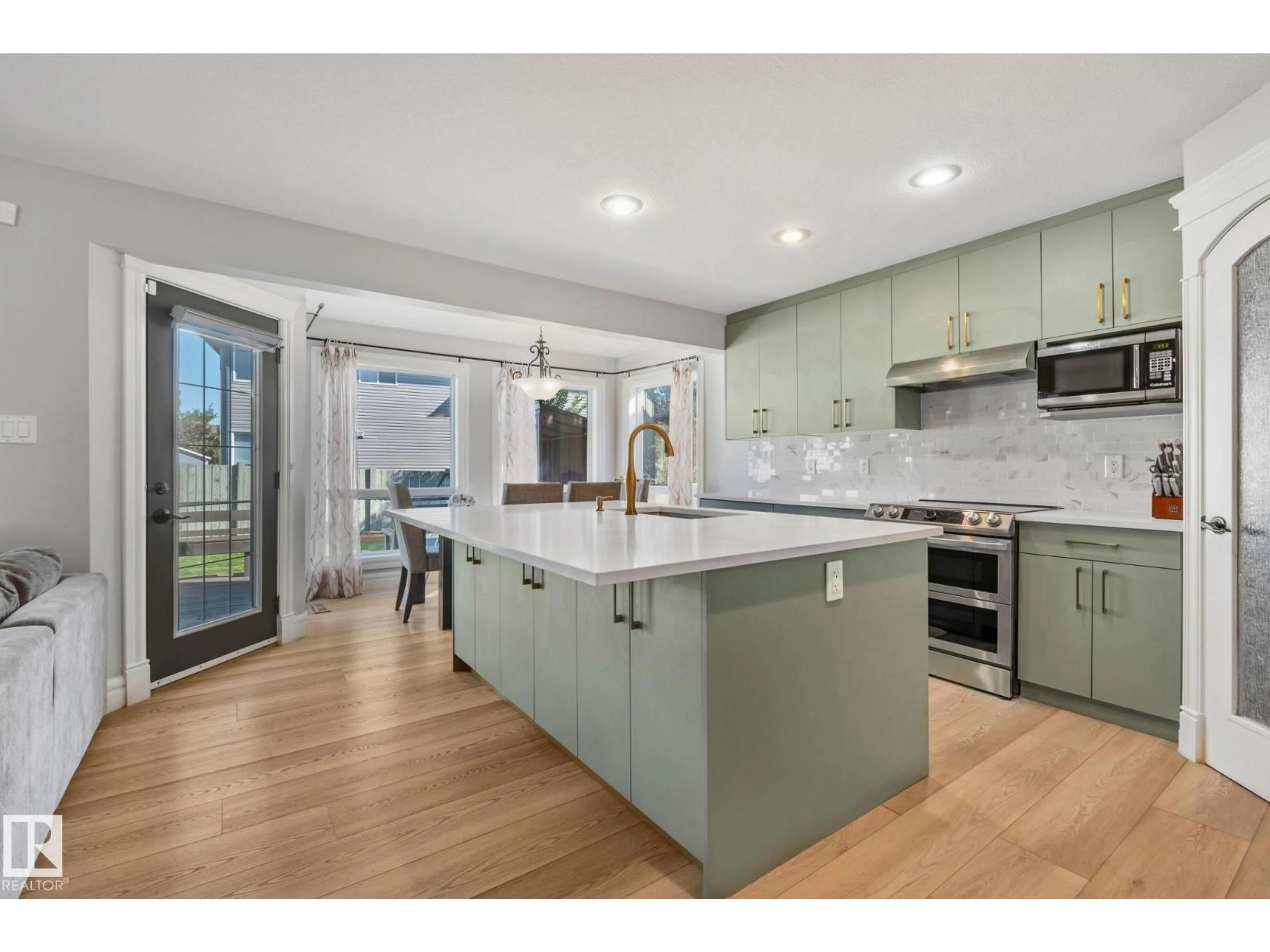 Open concept kitchen, unknown for 1131 117 ST, Edmonton Alberta T6W1W9