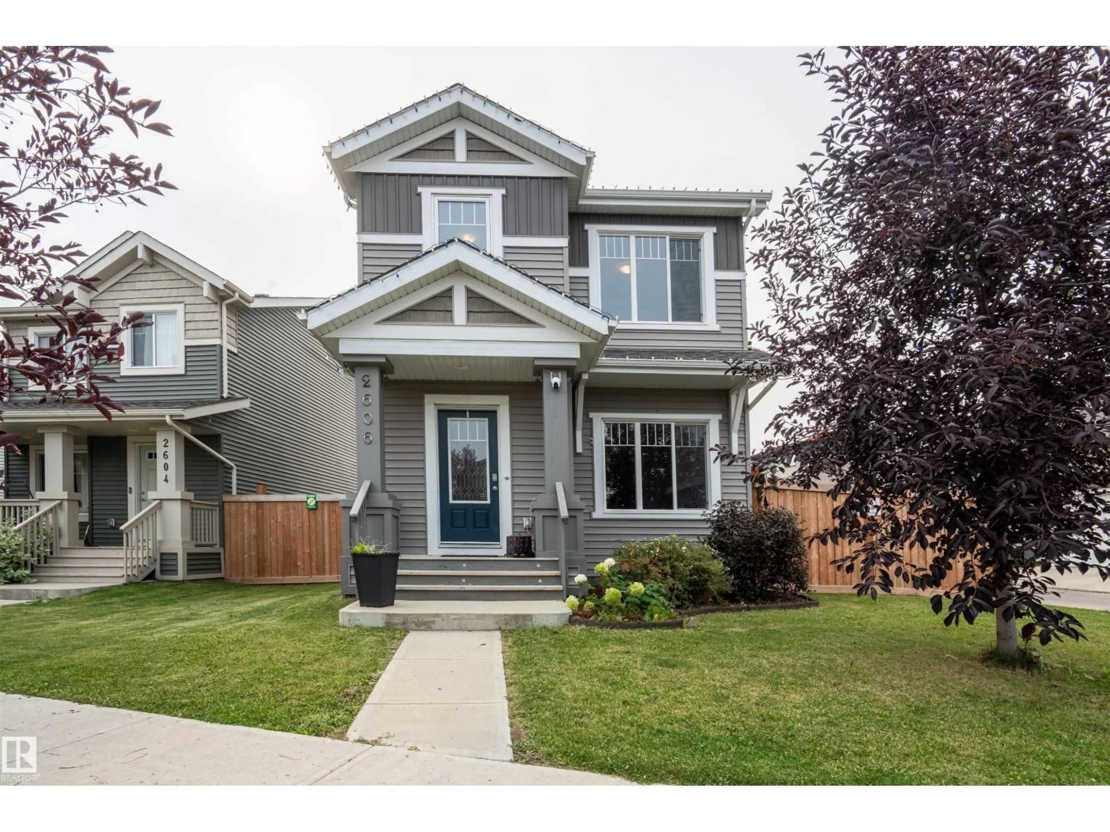 Home with vinyl exterior material, street for 2606 COUGHLAN RD, Edmonton Alberta T6W3S1