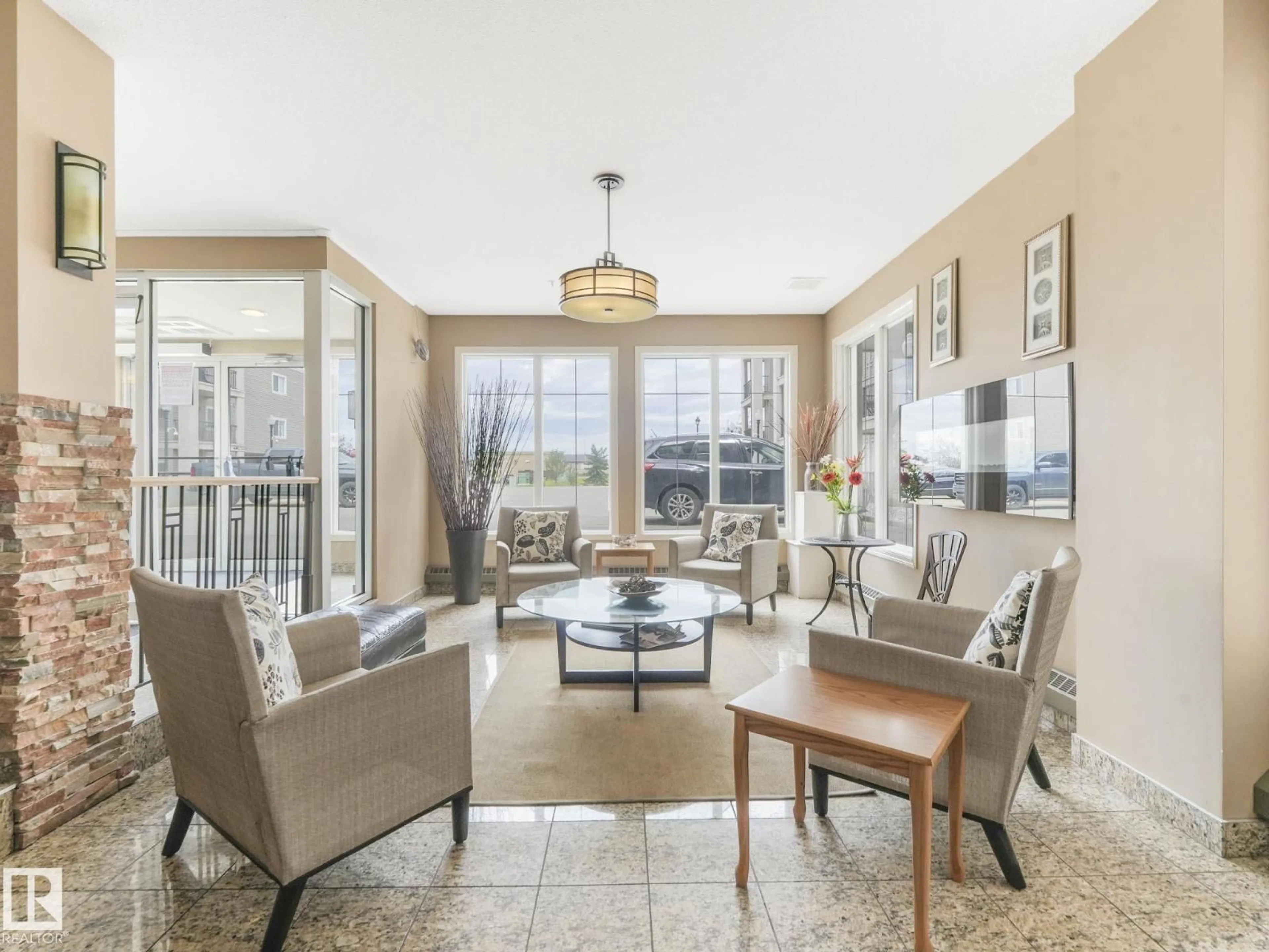 Living room with furniture, unknown for 210 105 WEST HAVEN DR, Leduc Alberta T9E0R9