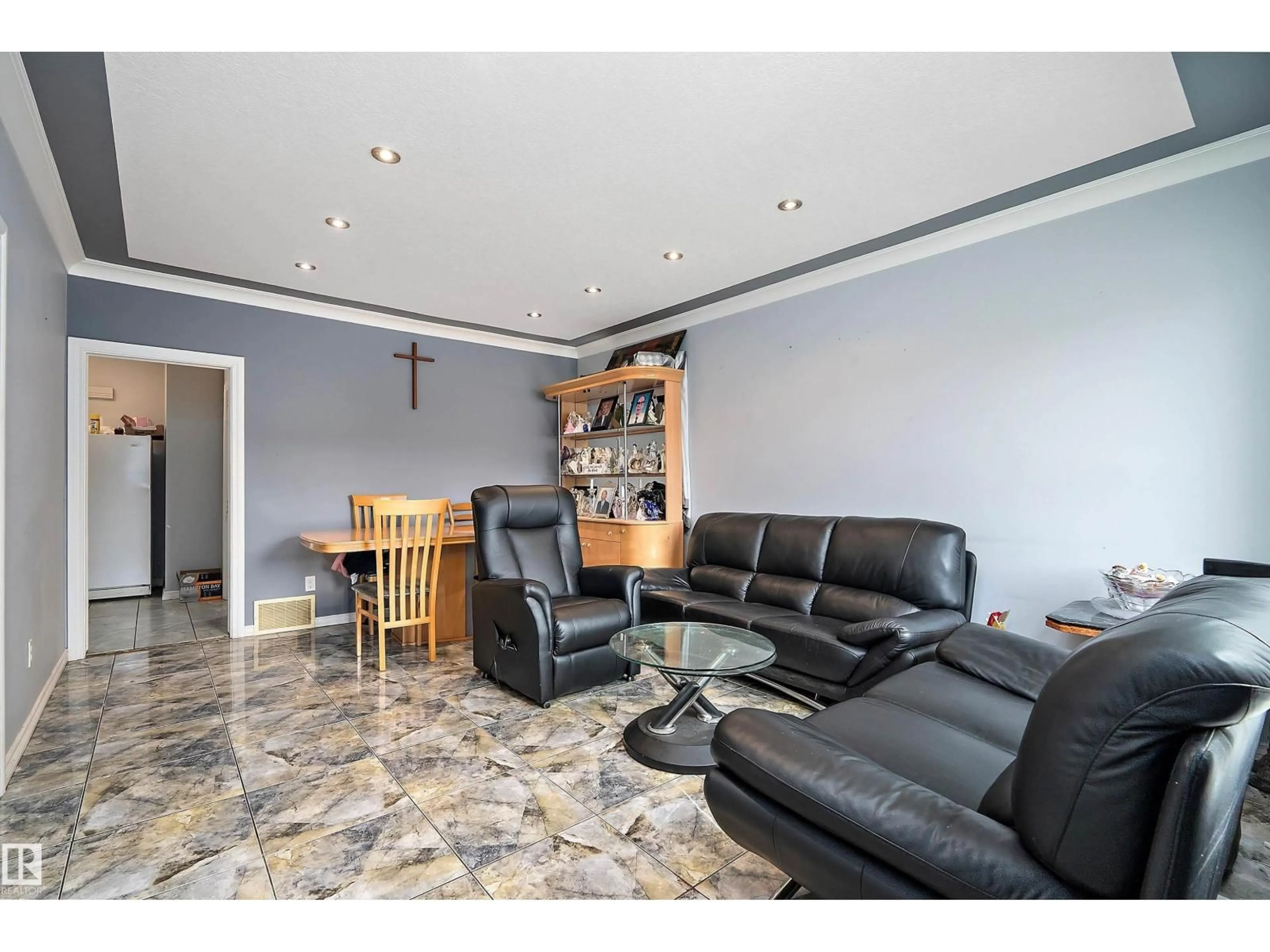 Living room with furniture, unknown for NW - 10913 97 ST, Edmonton Alberta T5H2M7