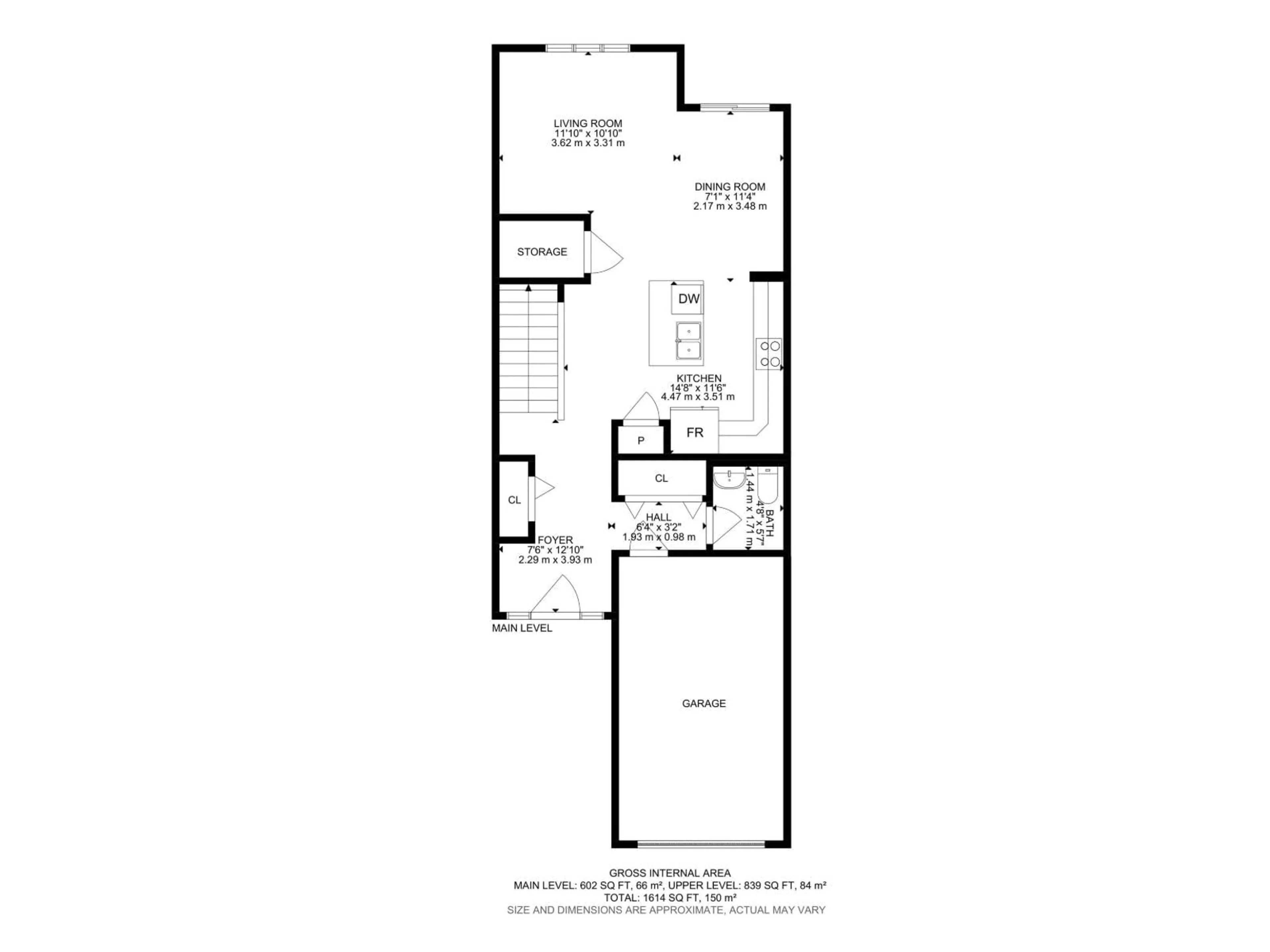 Floor plan for 60 JAMES CR, St. Albert Alberta T8N7S5