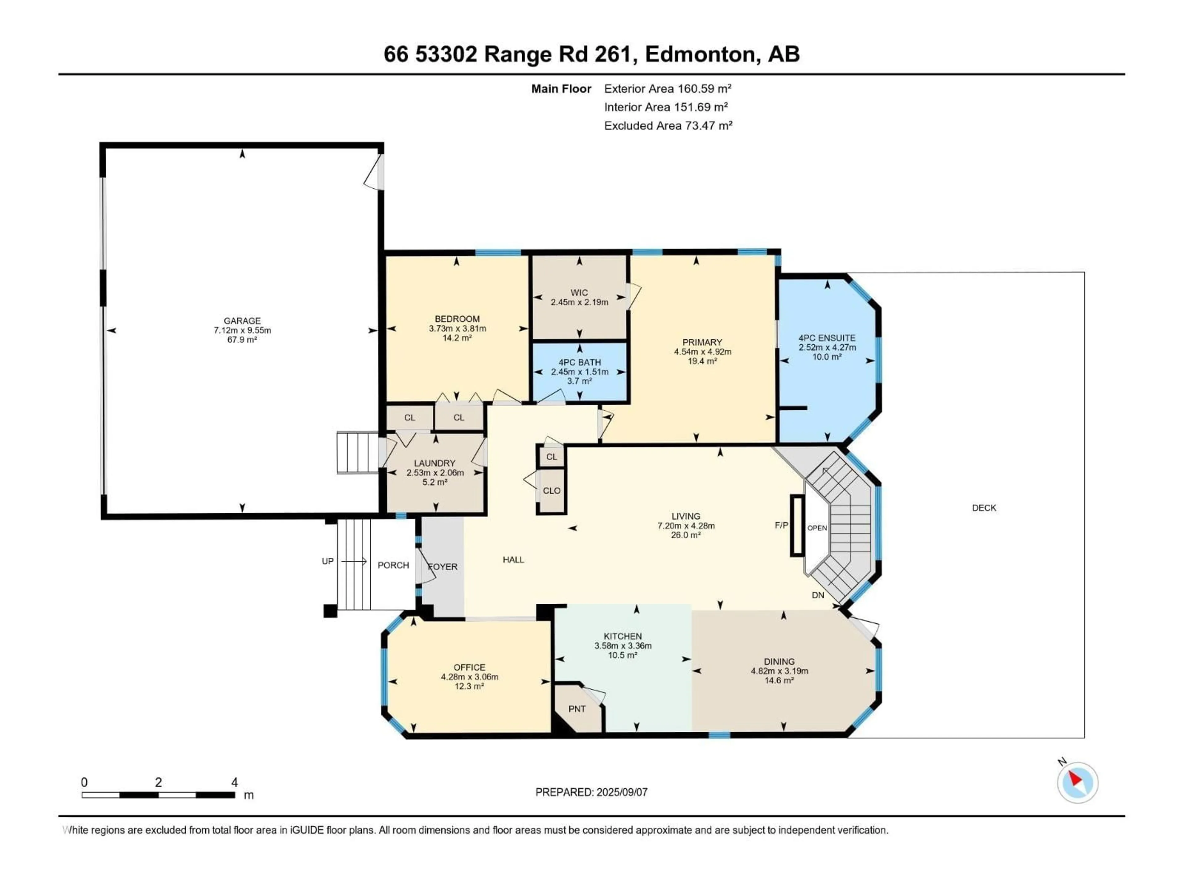 Floor plan for 66 RGE ROAD 261, Rural Parkland County Alberta T7Y1A7