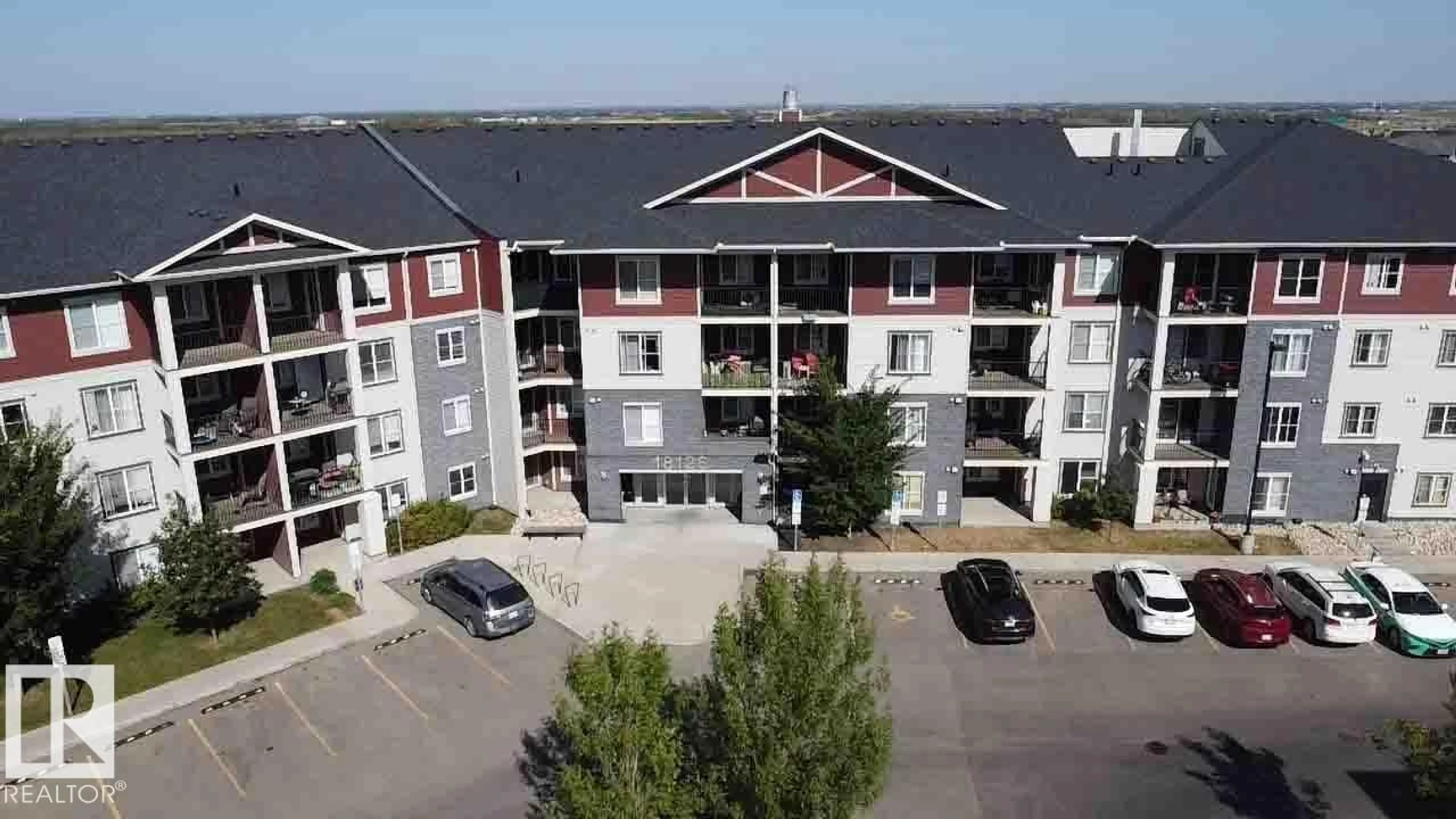 A pic from outside/outdoor area/front of a property/back of a property/a pic from drone, unknown for #410 - 18126 77 ST, Edmonton Alberta T5Z0N7