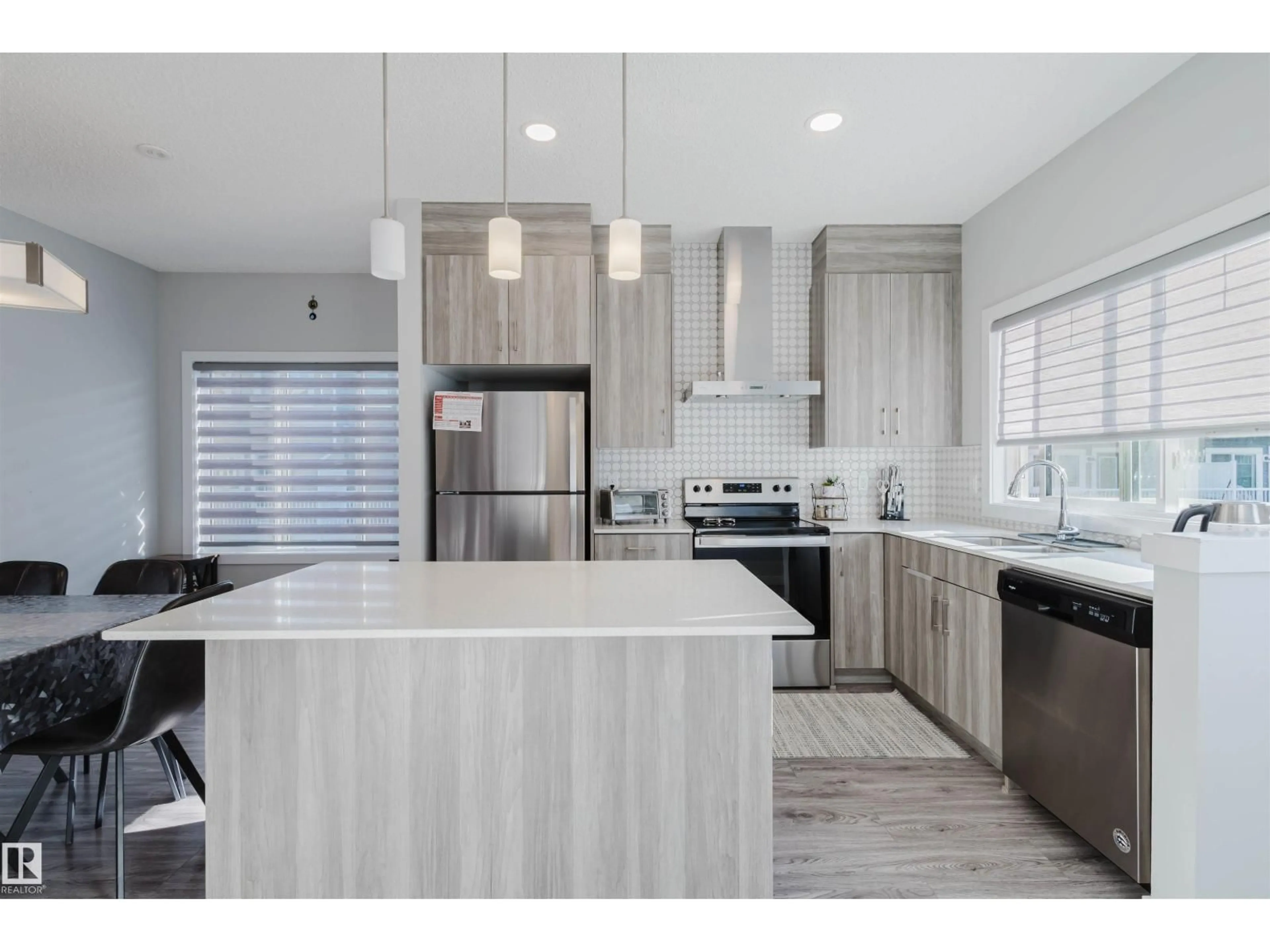 Open concept kitchen, unknown for #41 - 2215 24 ST, Edmonton Alberta T6T1A6