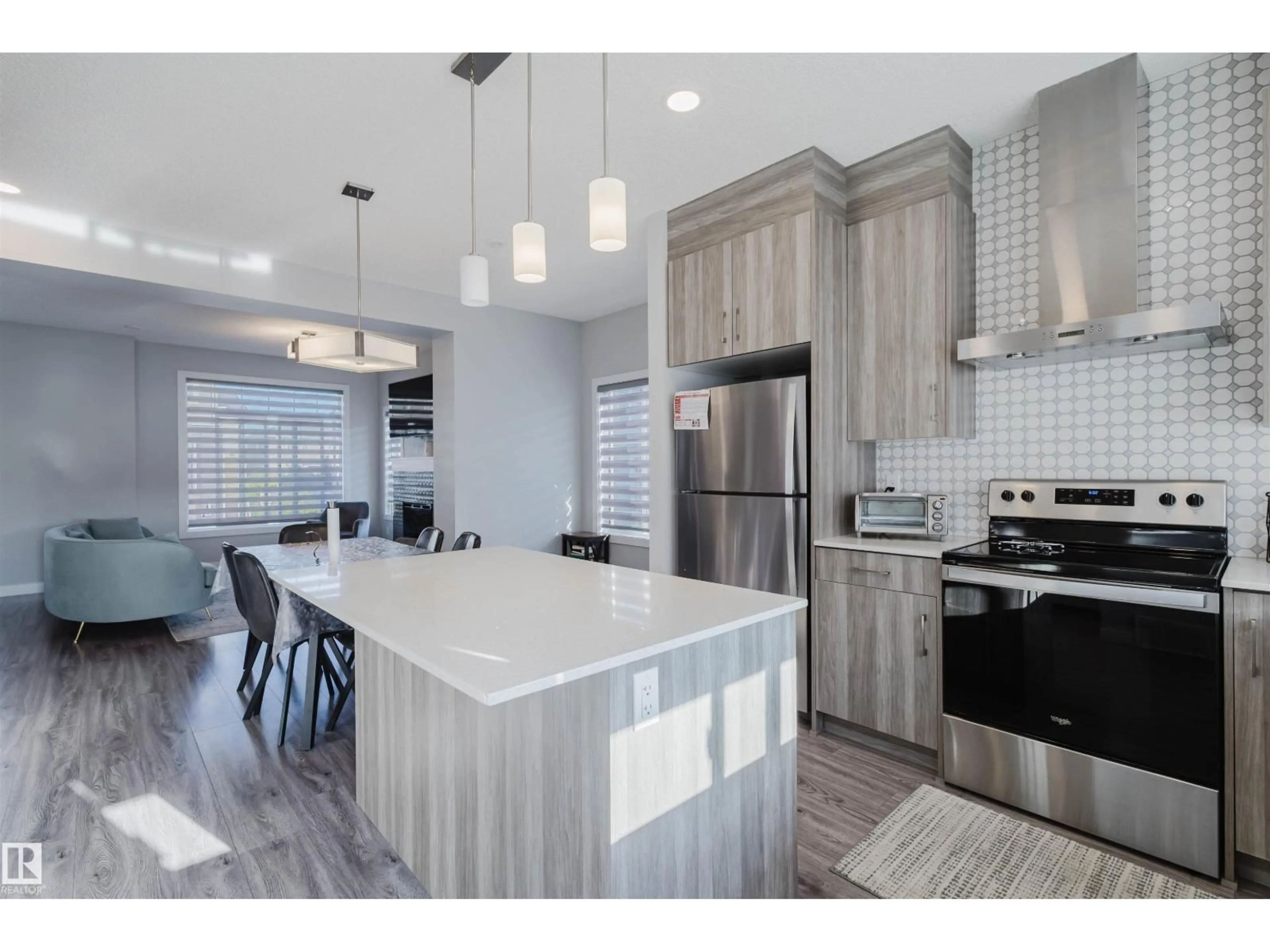 Open concept kitchen, unknown for #41 - 2215 24 ST, Edmonton Alberta T6T1A6