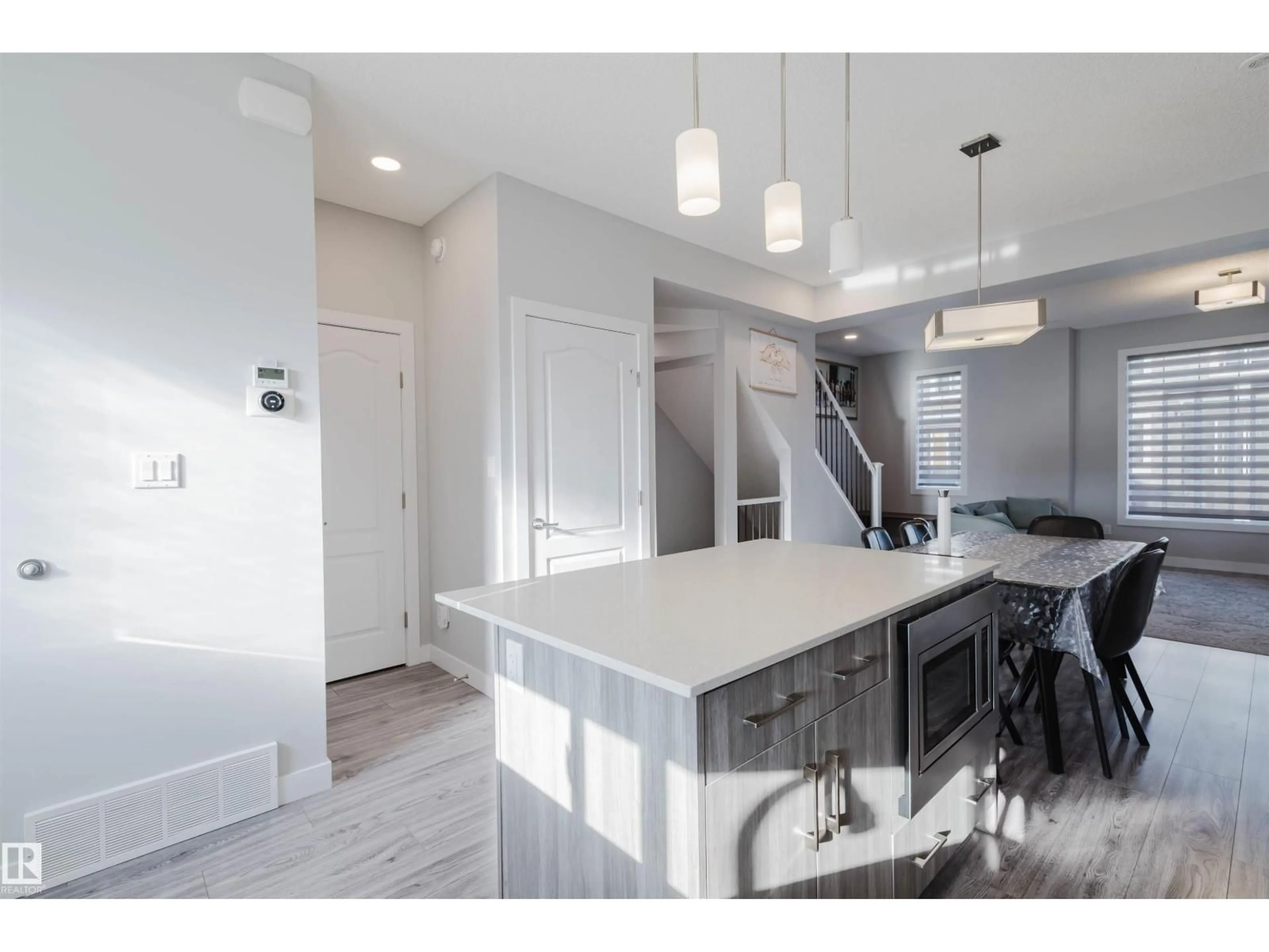 Open concept kitchen, unknown for #41 - 2215 24 ST, Edmonton Alberta T6T1A6