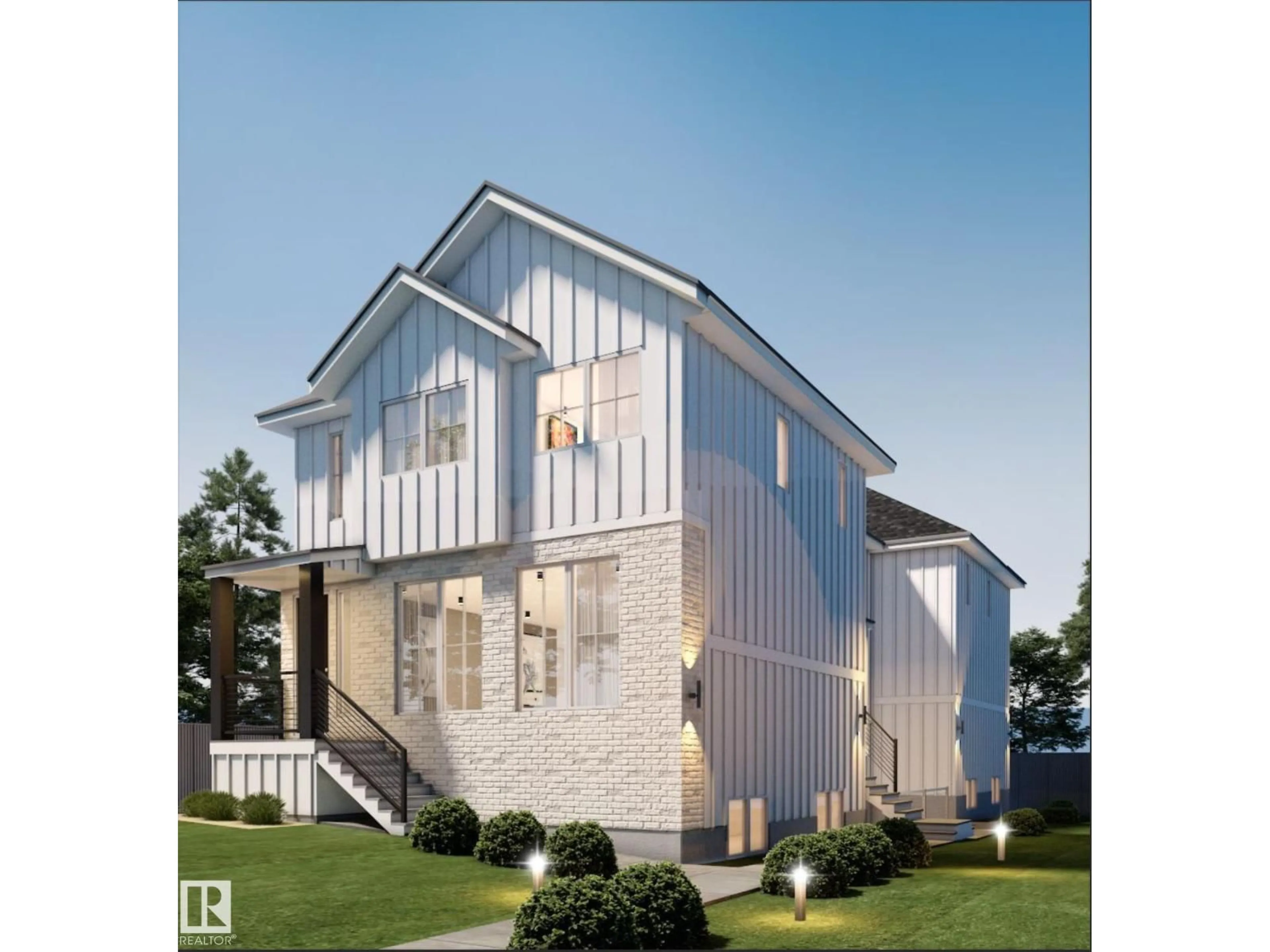 Home with vinyl exterior material, building for 12211 124 ST, Edmonton Alberta T5L0N3