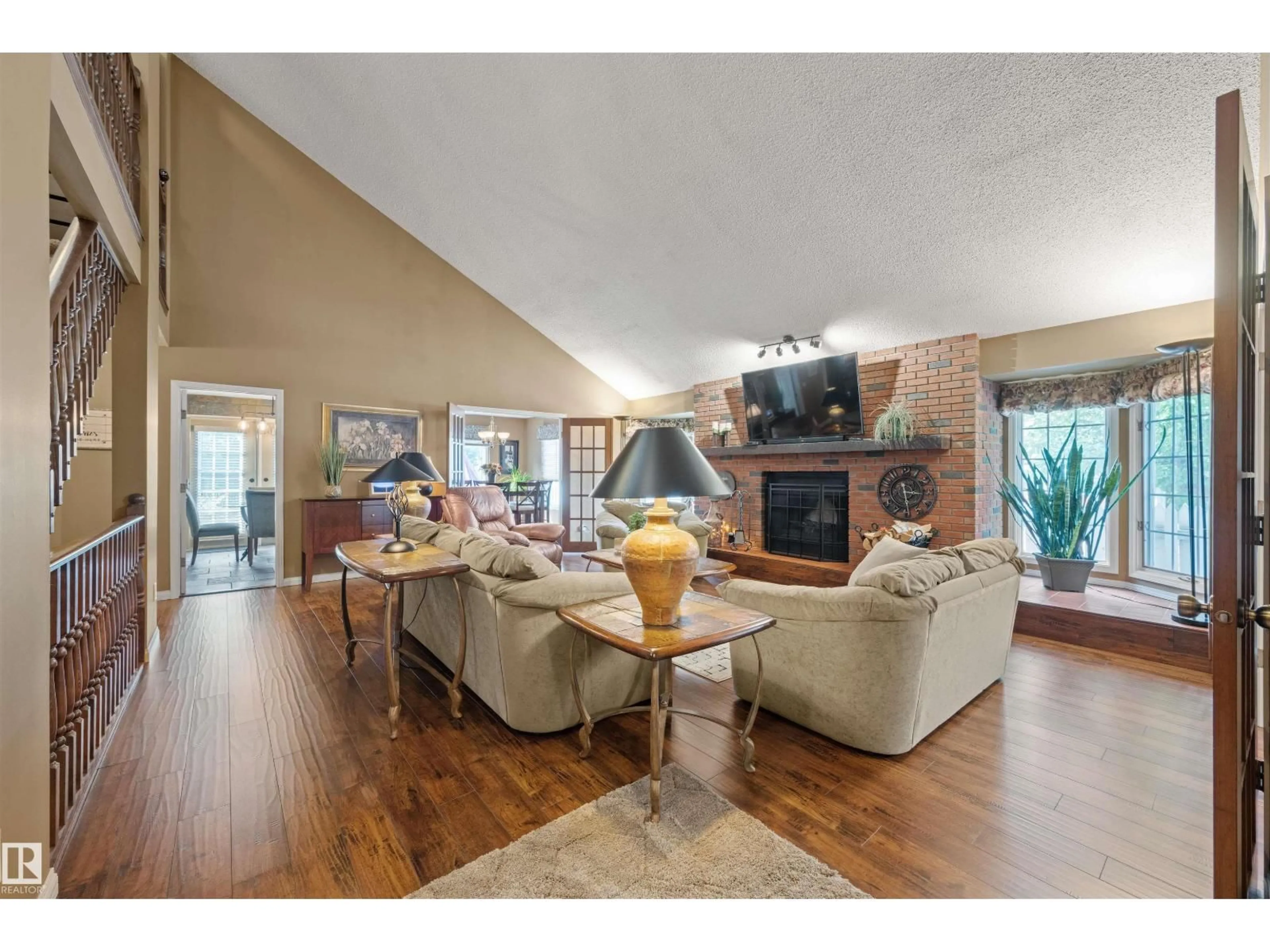 Living room with furniture, unknown for NW - 5912 177 ST, Edmonton Alberta T6M1H8