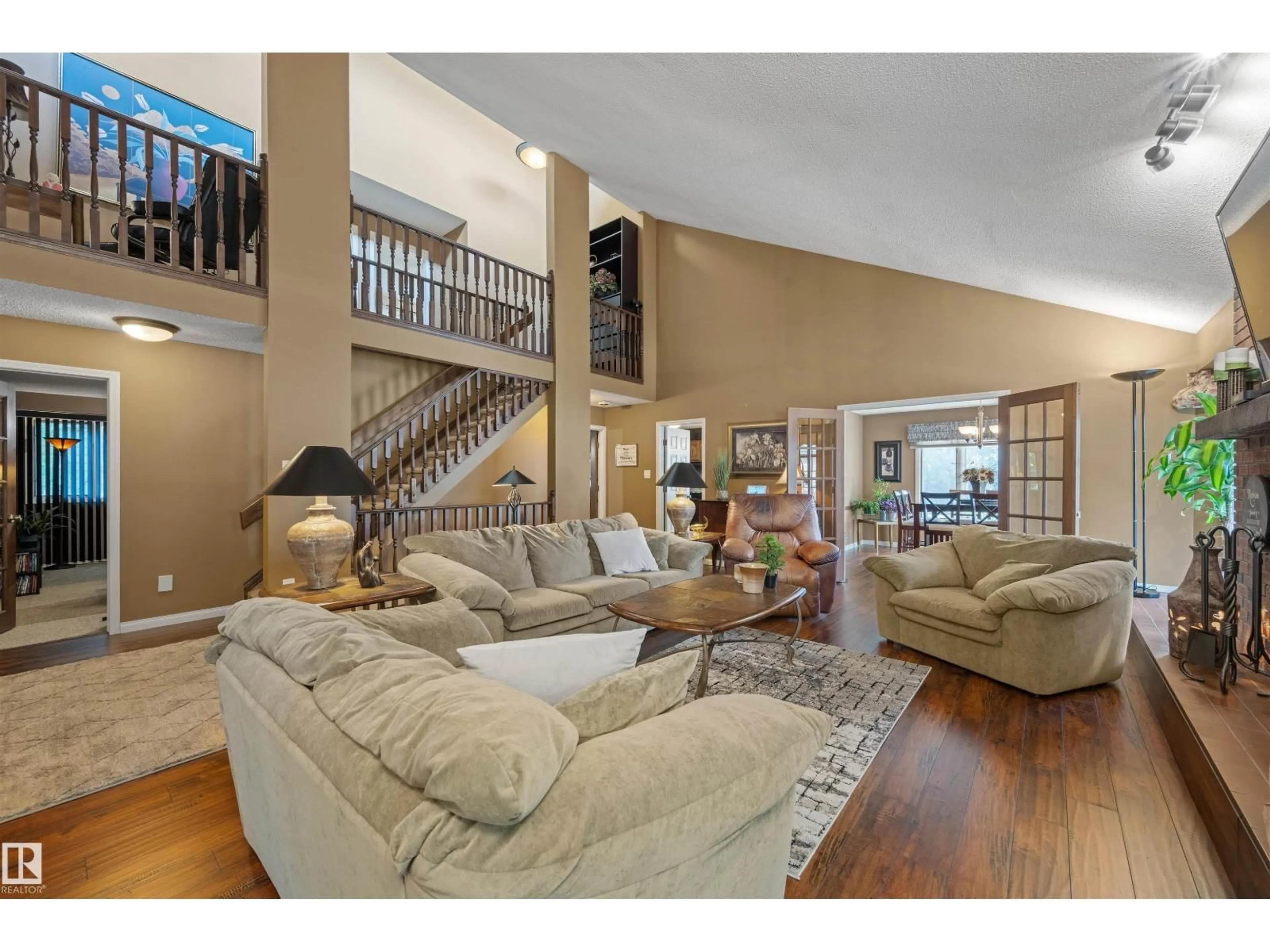 Living room with furniture, unknown for NW - 5912 177 ST, Edmonton Alberta T6M1H8