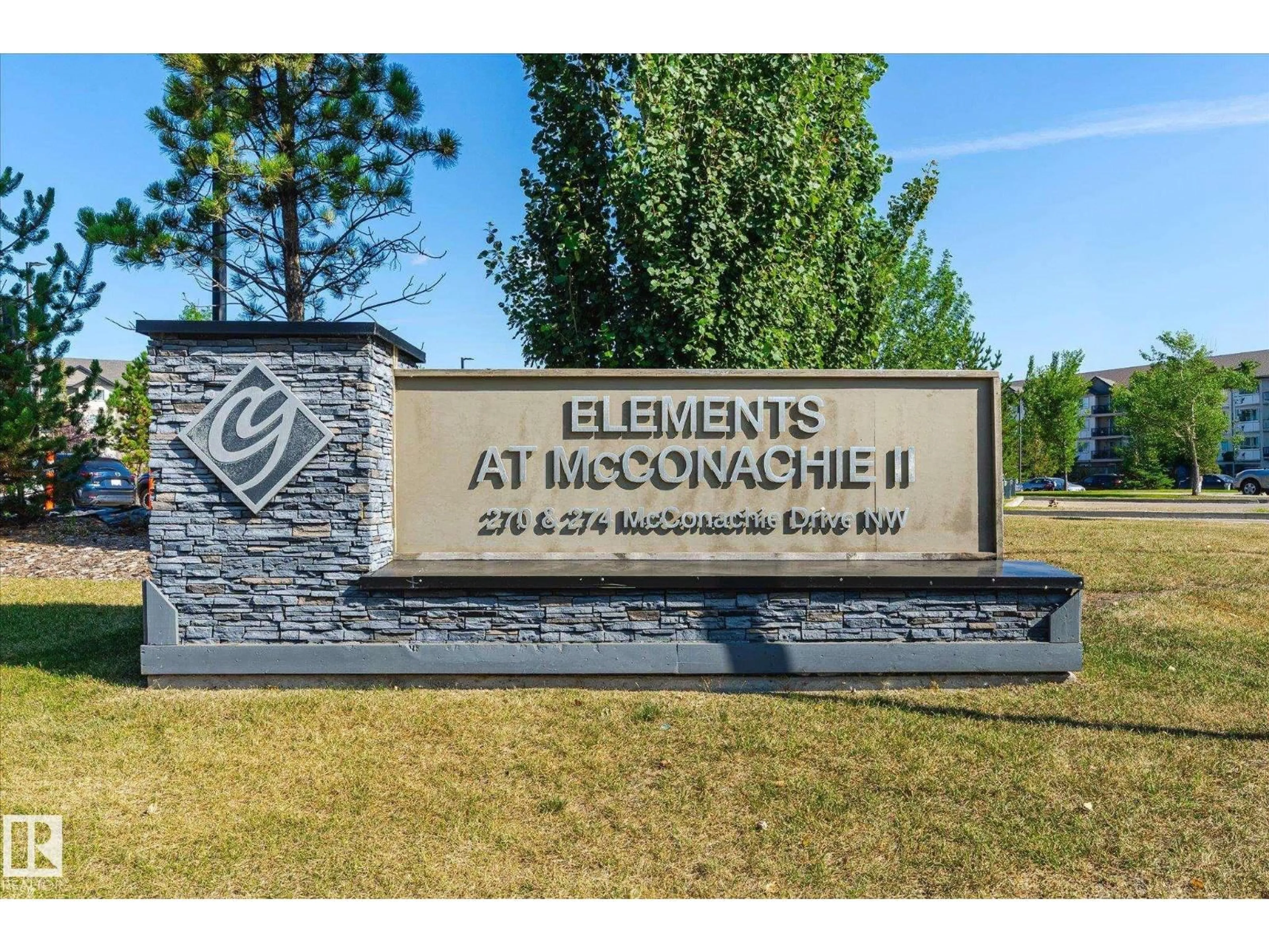 Indoor foyer for #104 - 274 MCCONACHIE DR, Edmonton Alberta T5Y3N4
