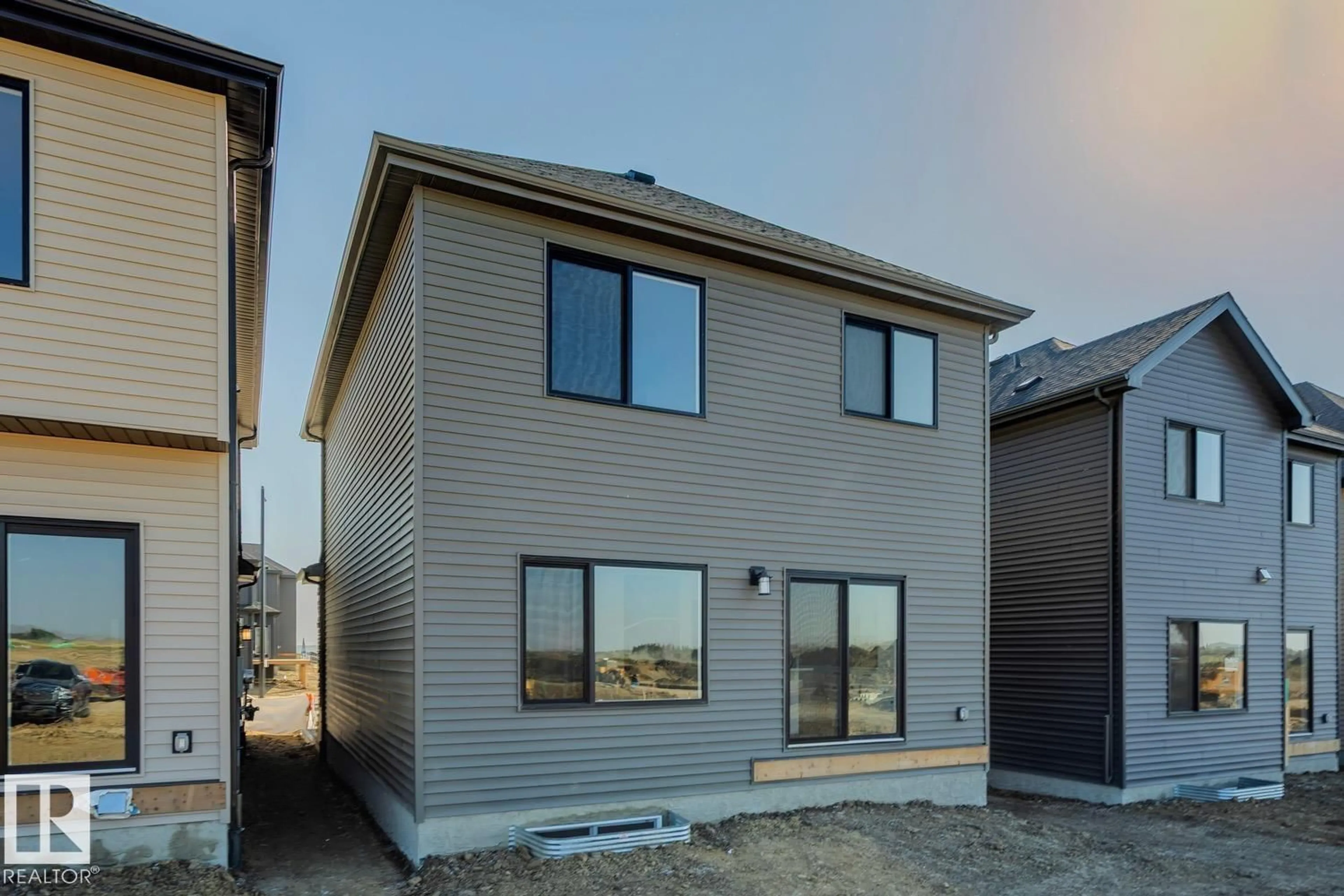 Home with vinyl exterior material, street for 8 CHARTRES CL, St. Albert Alberta T8N0R6