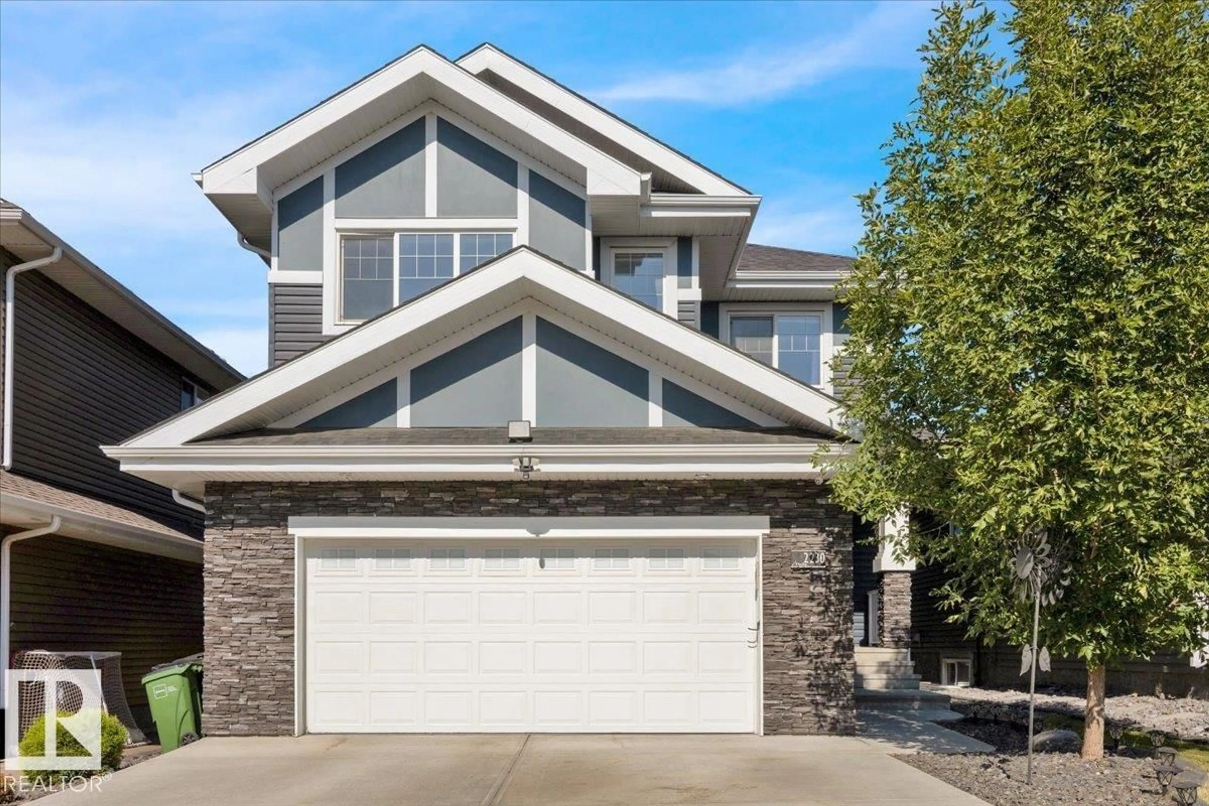 Home with vinyl exterior material, street for 2230 BLUE JAY LANDING, Edmonton Alberta T5S0H8