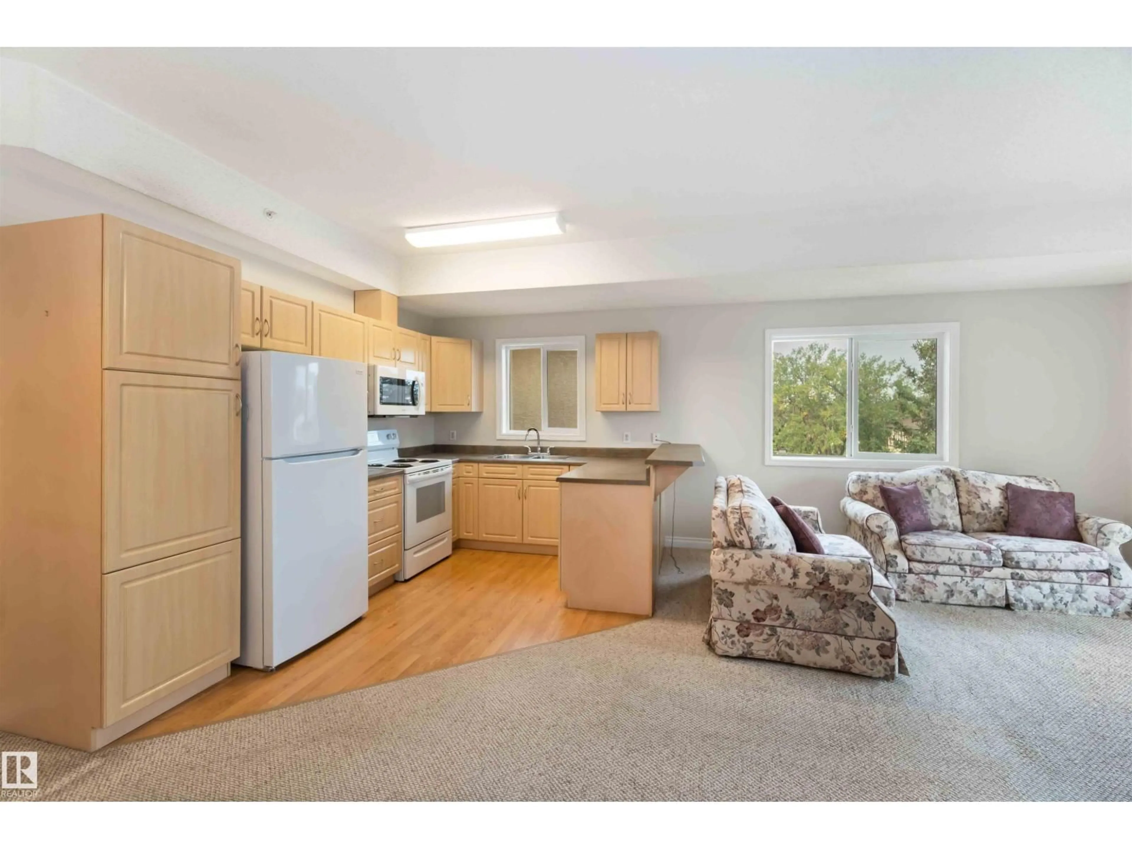 Open concept kitchen, unknown for #304 - 10008 151 ST NW, Edmonton Alberta T5P1T3