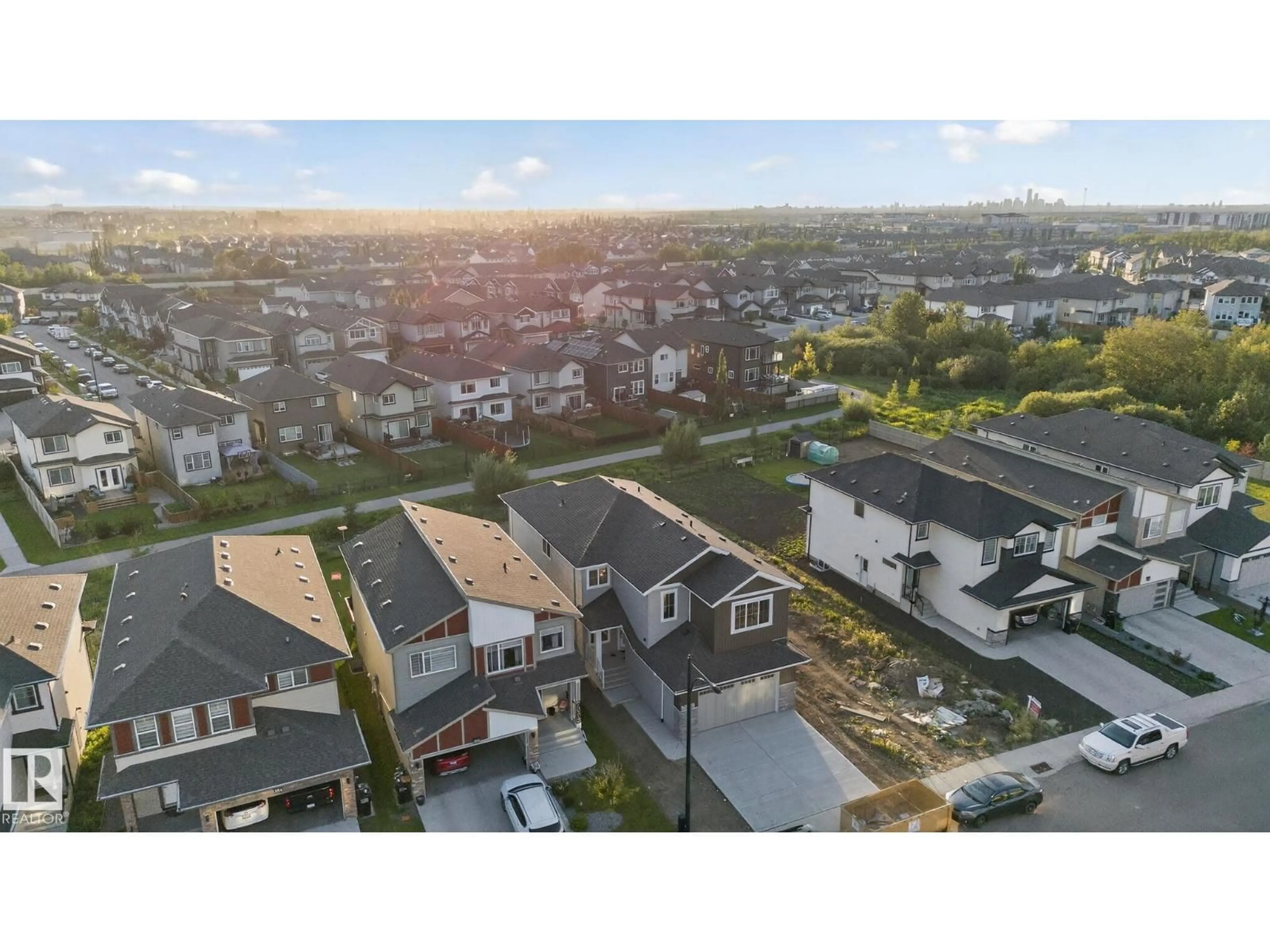 A pic from outside/outdoor area/front of a property/back of a property/a pic from drone, street for NW - 3508 6 ST, Edmonton Alberta T6T2L5