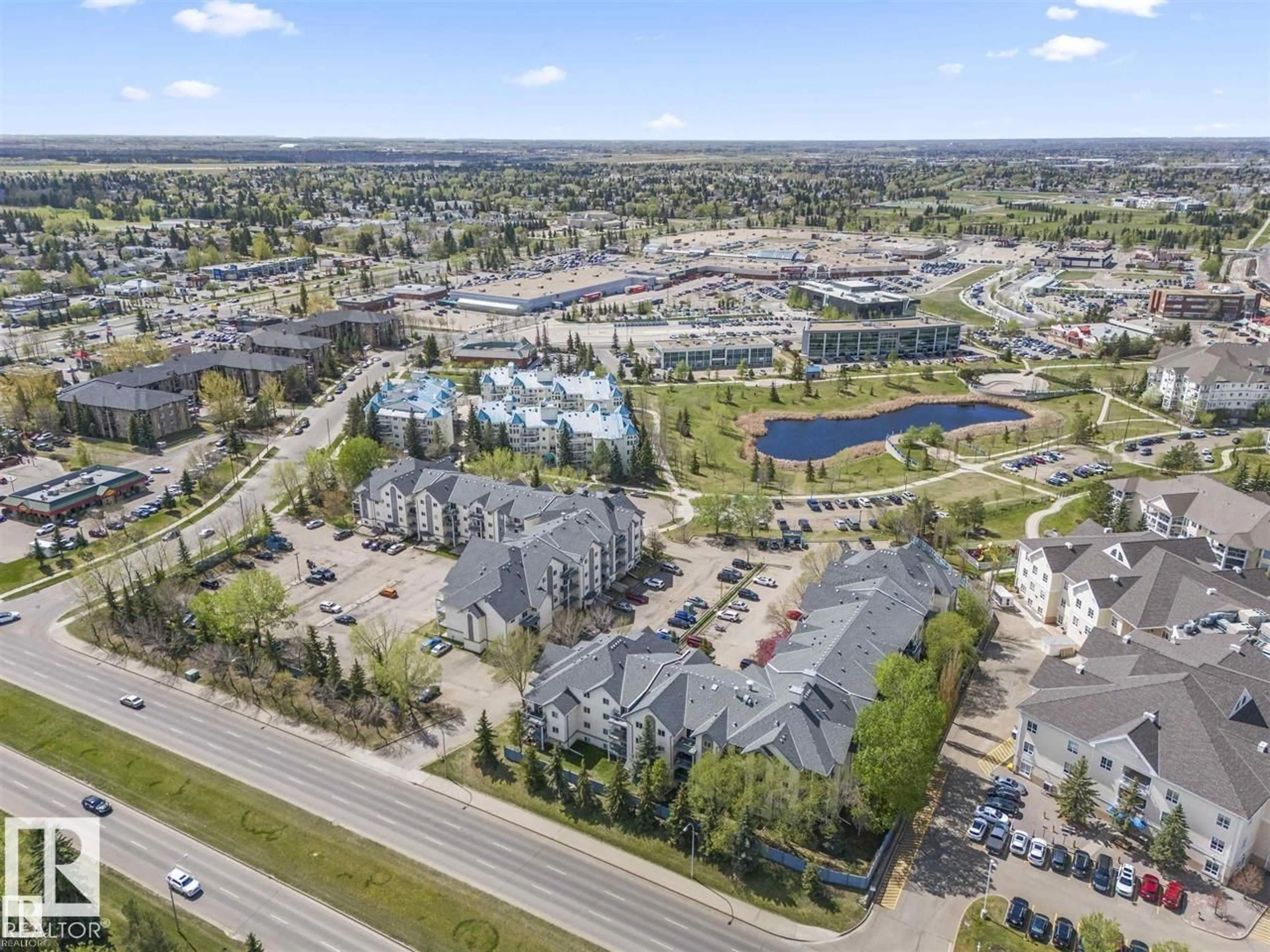 A pic from outside/outdoor area/front of a property/back of a property/a pic from drone, unknown for #334 - 2520 50 ST, Edmonton Alberta T6L7A8