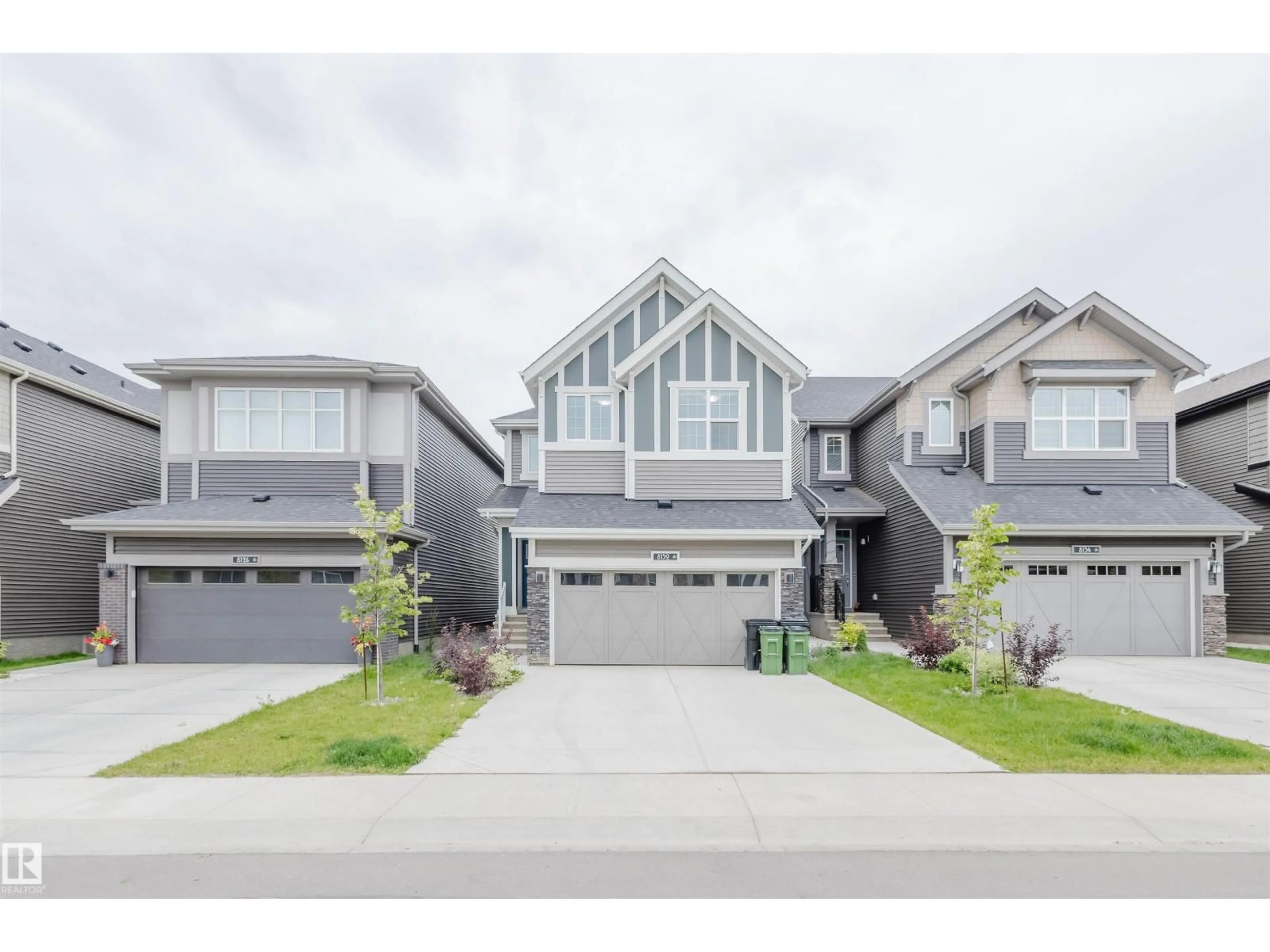 Home with vinyl exterior material, street for NW - 8130 226A ST, Edmonton Alberta T5T7S8
