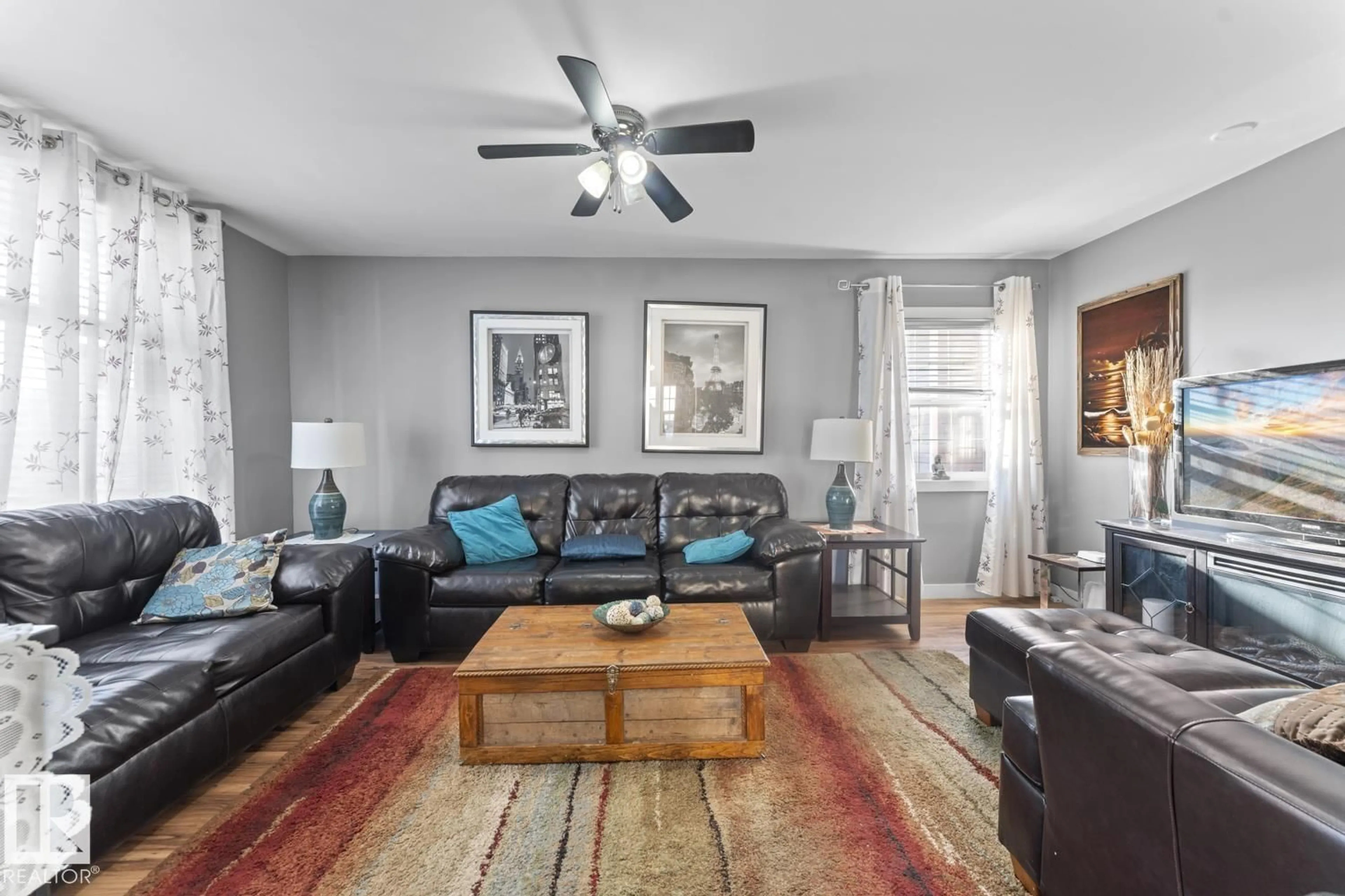 Living room with furniture, unknown for 5017 51 AVE, Bonnyville Town Alberta T9N2H4