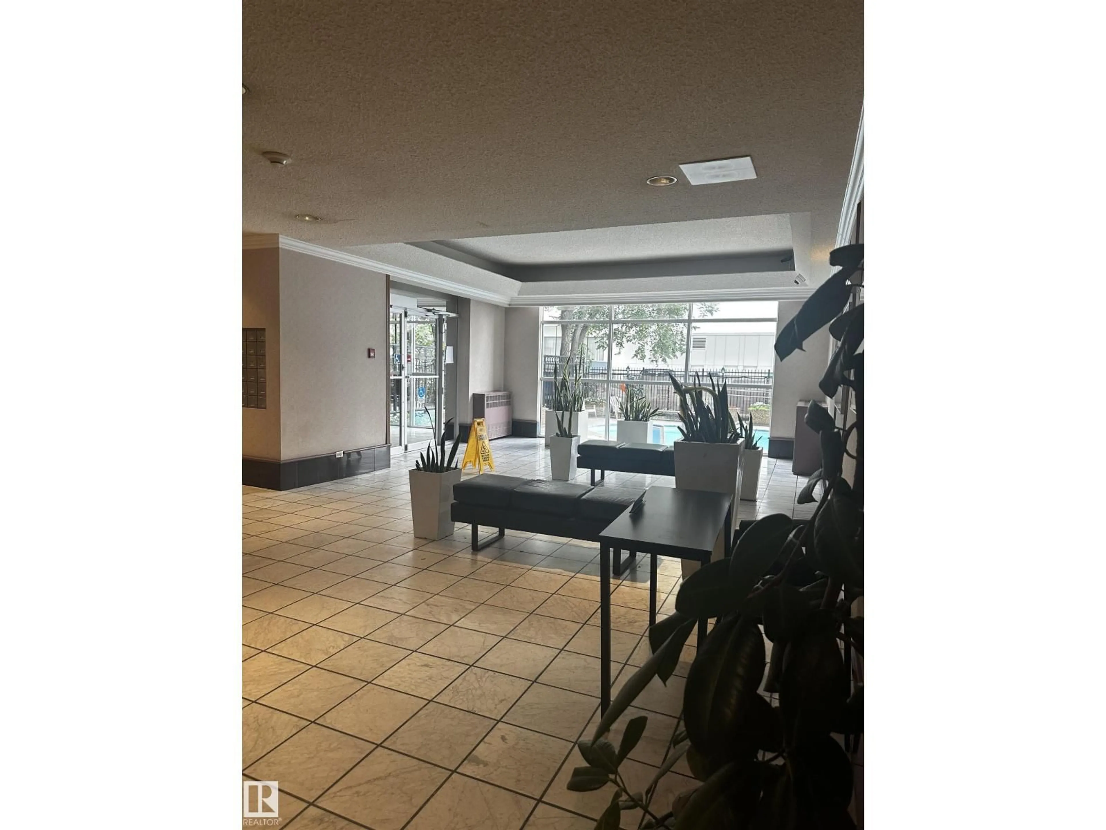 Lobby for #706 - 10140 120 ST, Edmonton Alberta T5K1Z8