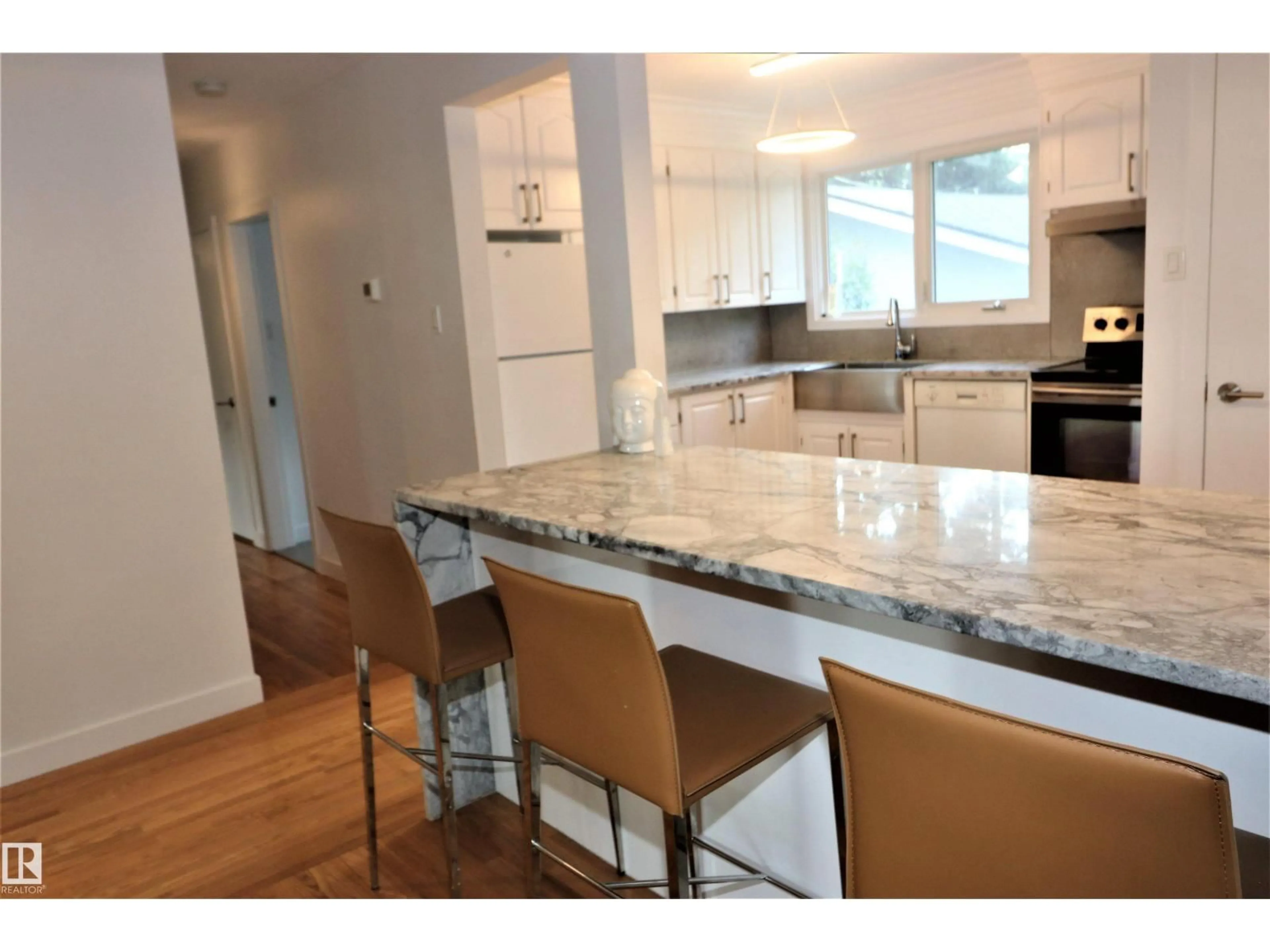 Open concept kitchen, unknown for 8528 64 AV, Edmonton Alberta T6E0H3