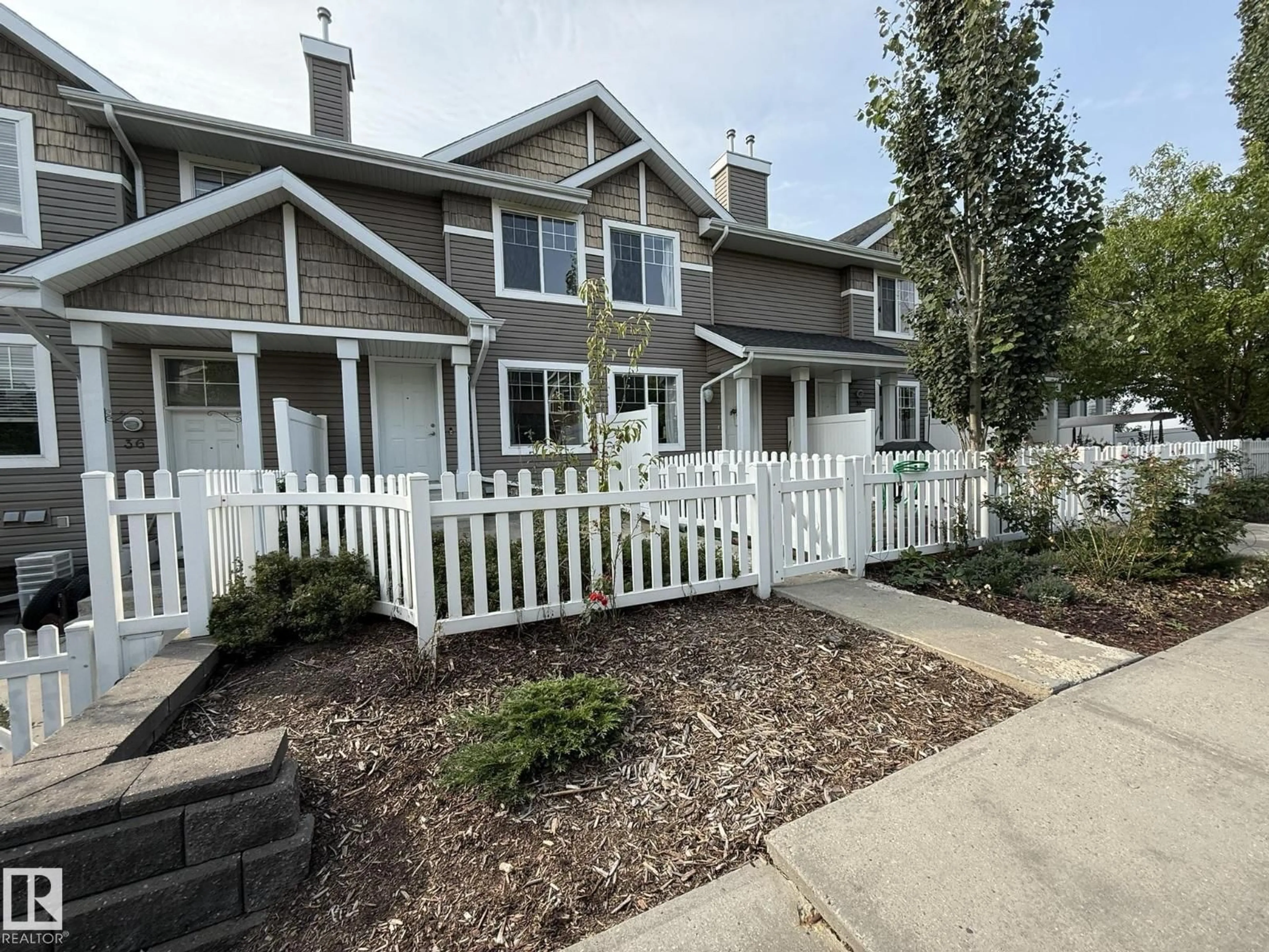 Home with vinyl exterior material, street for #35 - 3075 TRELLE CR, Edmonton Alberta T6R3V5