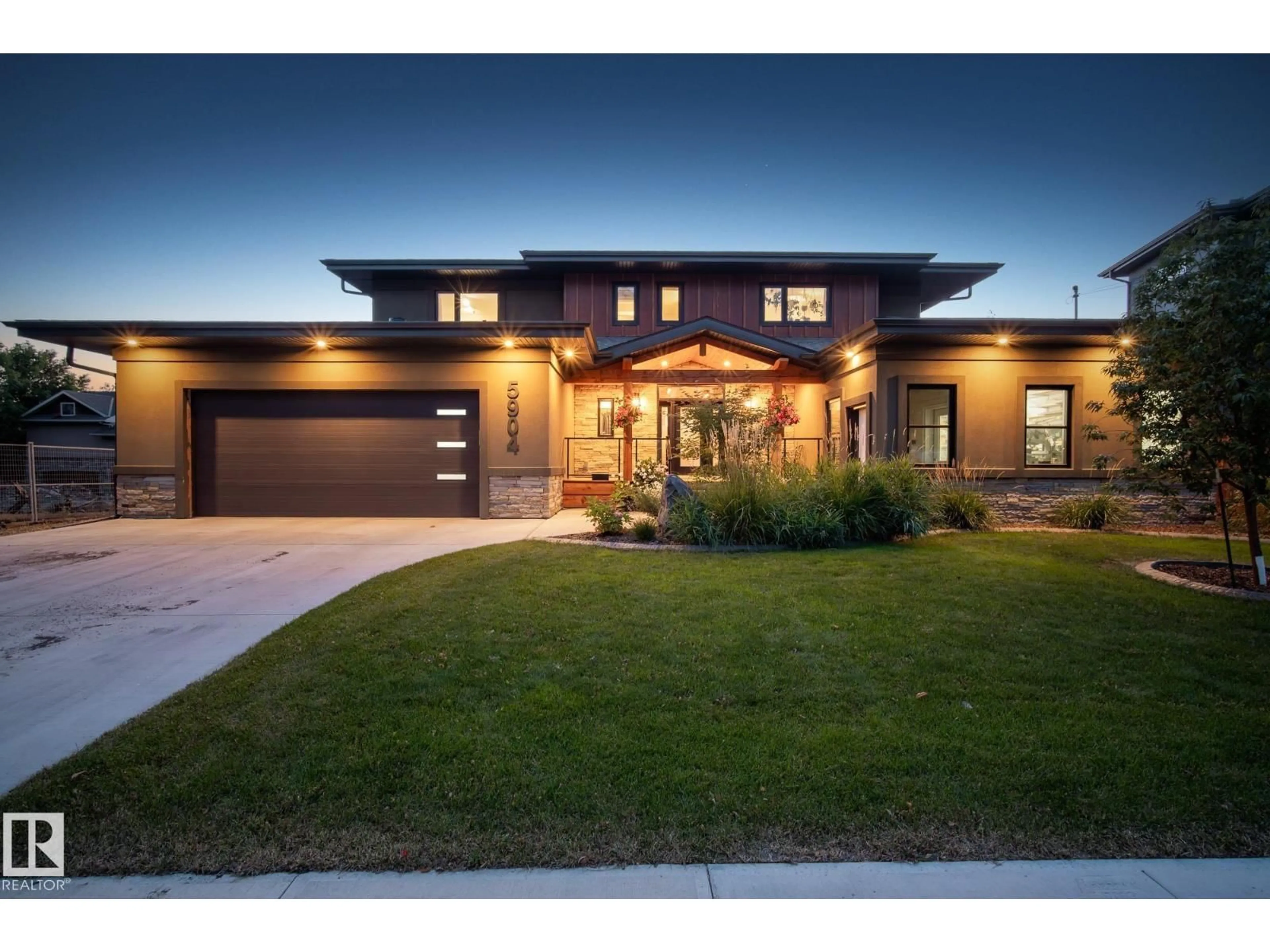 Home with brick exterior material, street for 5904 110 ST, Edmonton Alberta T6H3E3