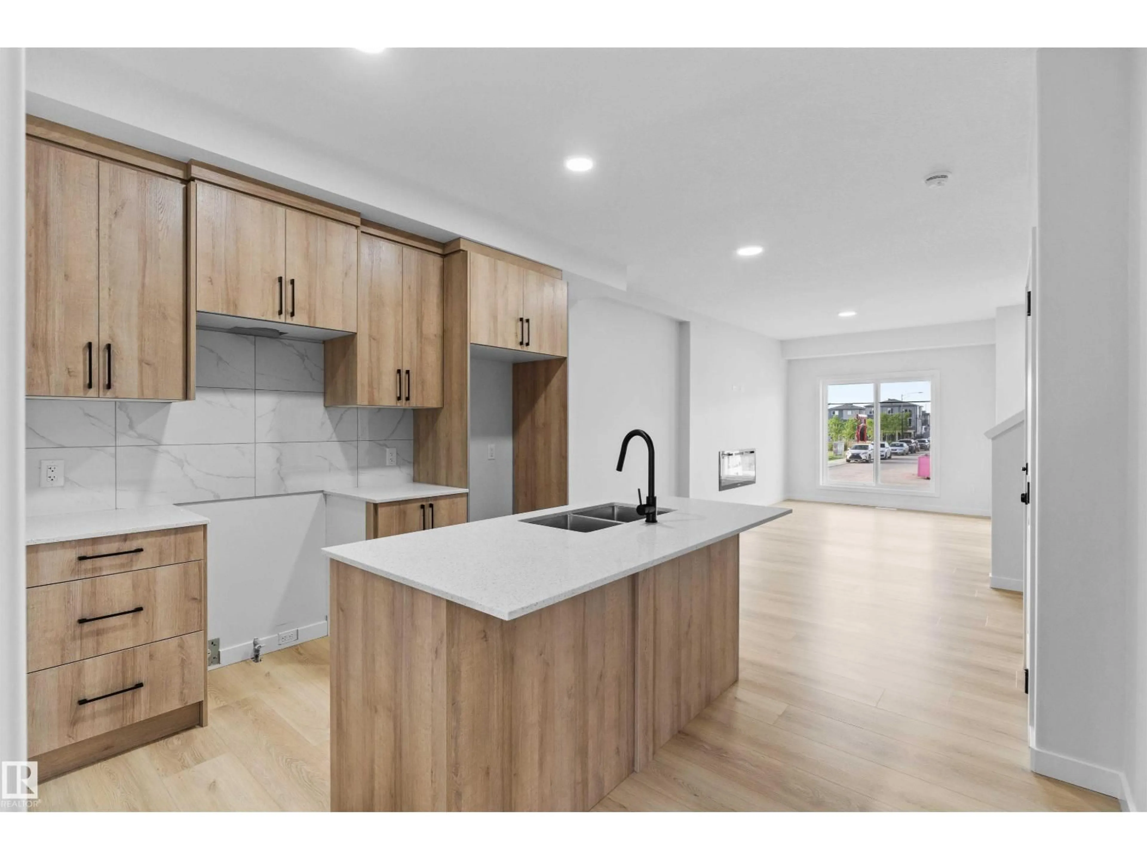 Open concept kitchen, unknown for SW - 6373 KING WD, Edmonton Alberta T6W5J3