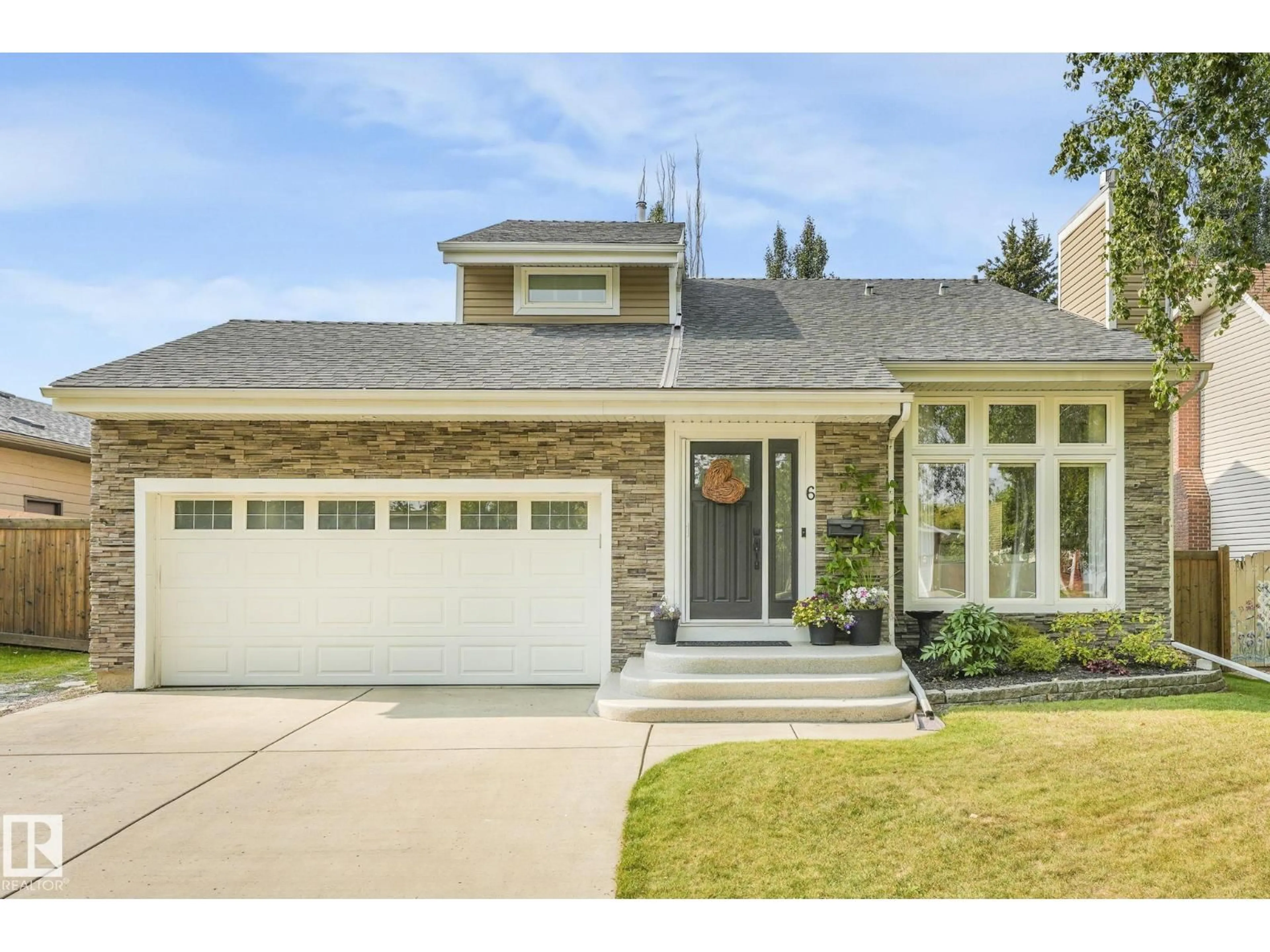 Home with brick exterior material, street for 6 WHEATSTONE CR, St. Albert Alberta T8N3G5