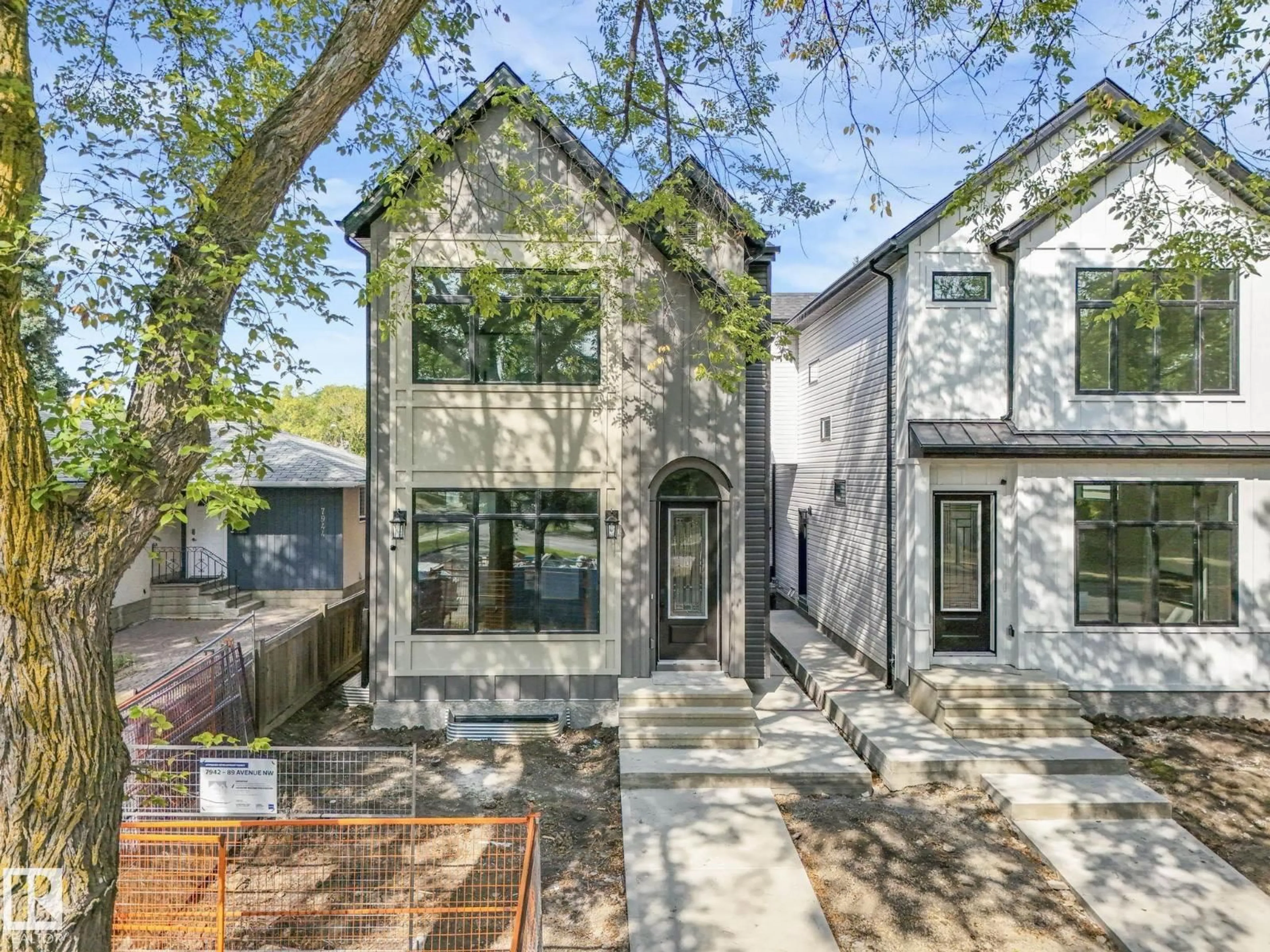 Home with brick exterior material, street for NW - 7942 89 AV, Edmonton Alberta T6C1N5