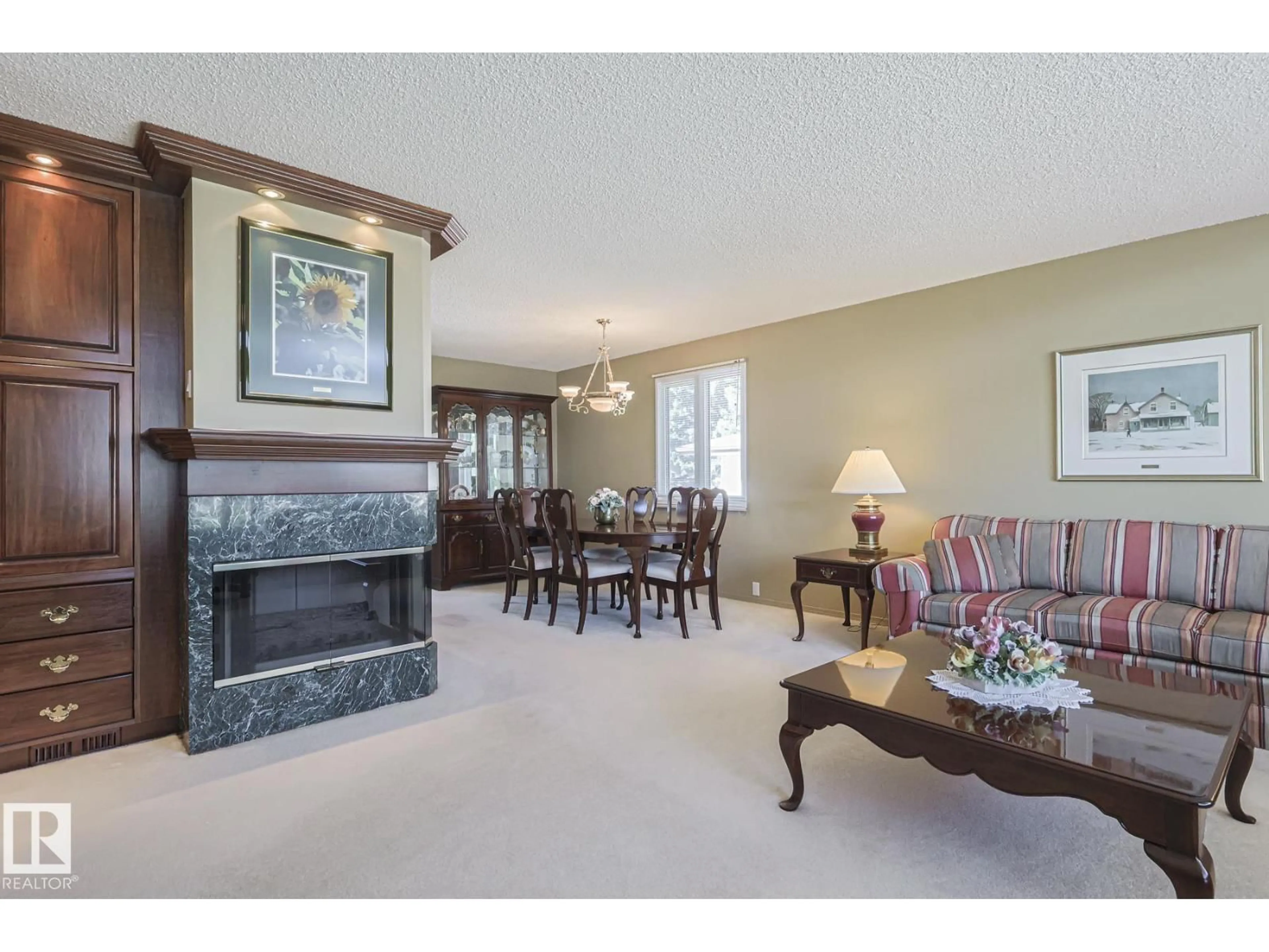 Living room with furniture, unknown for 94 GARLAND CR, Sherwood Park Alberta T8A2R2