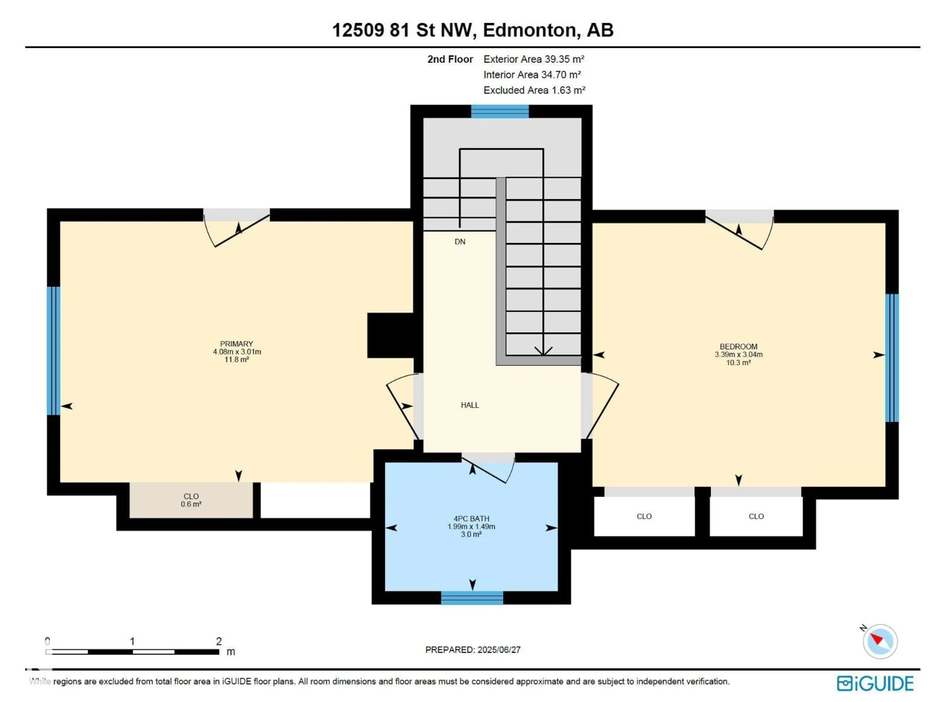 Floor plan for 12509 81 ST, Edmonton Alberta T5B2T8
