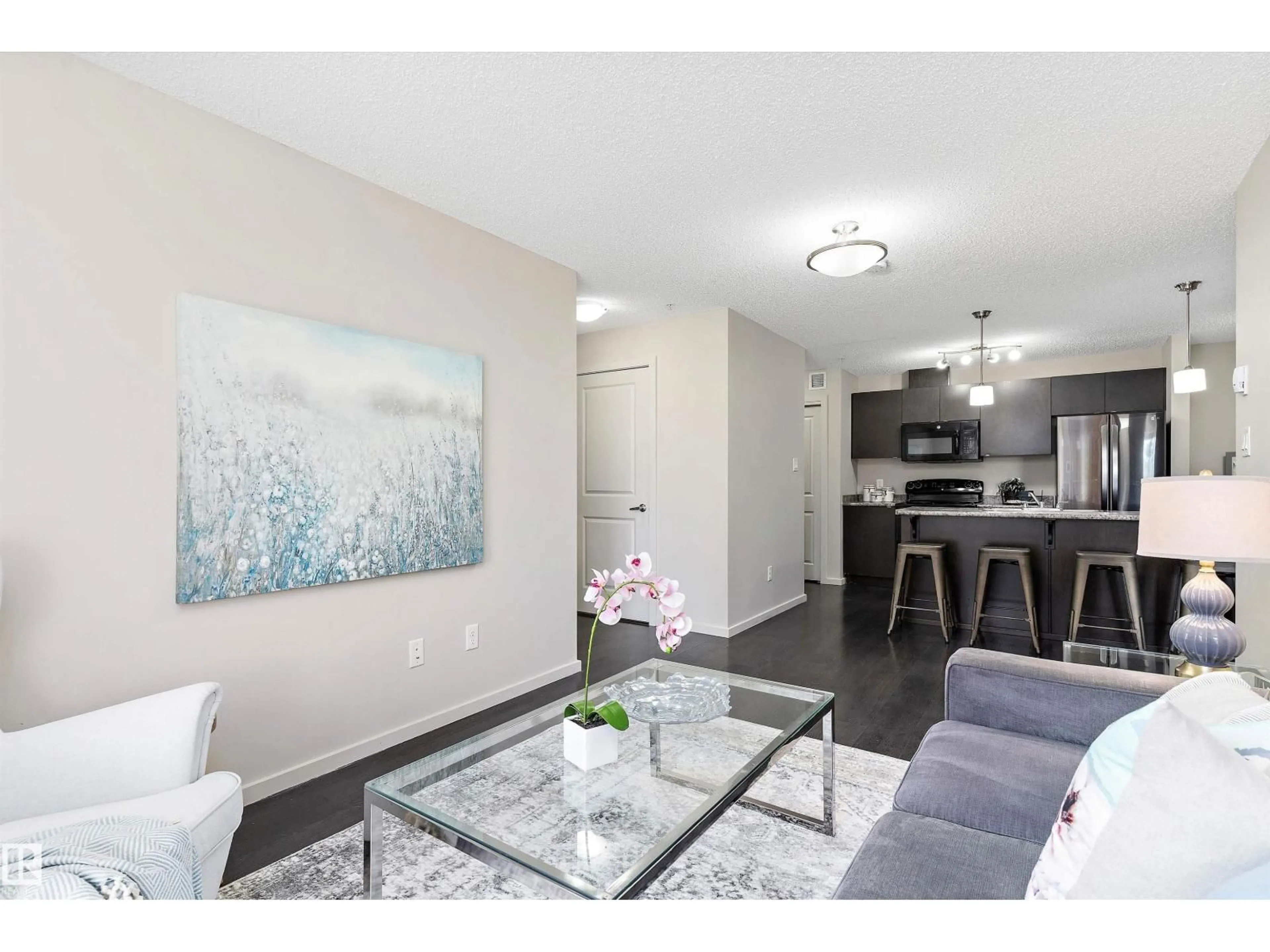 Living room with furniture, unknown for 219 - 344 WINDERMERE ROAD, Edmonton Alberta T6W2P2