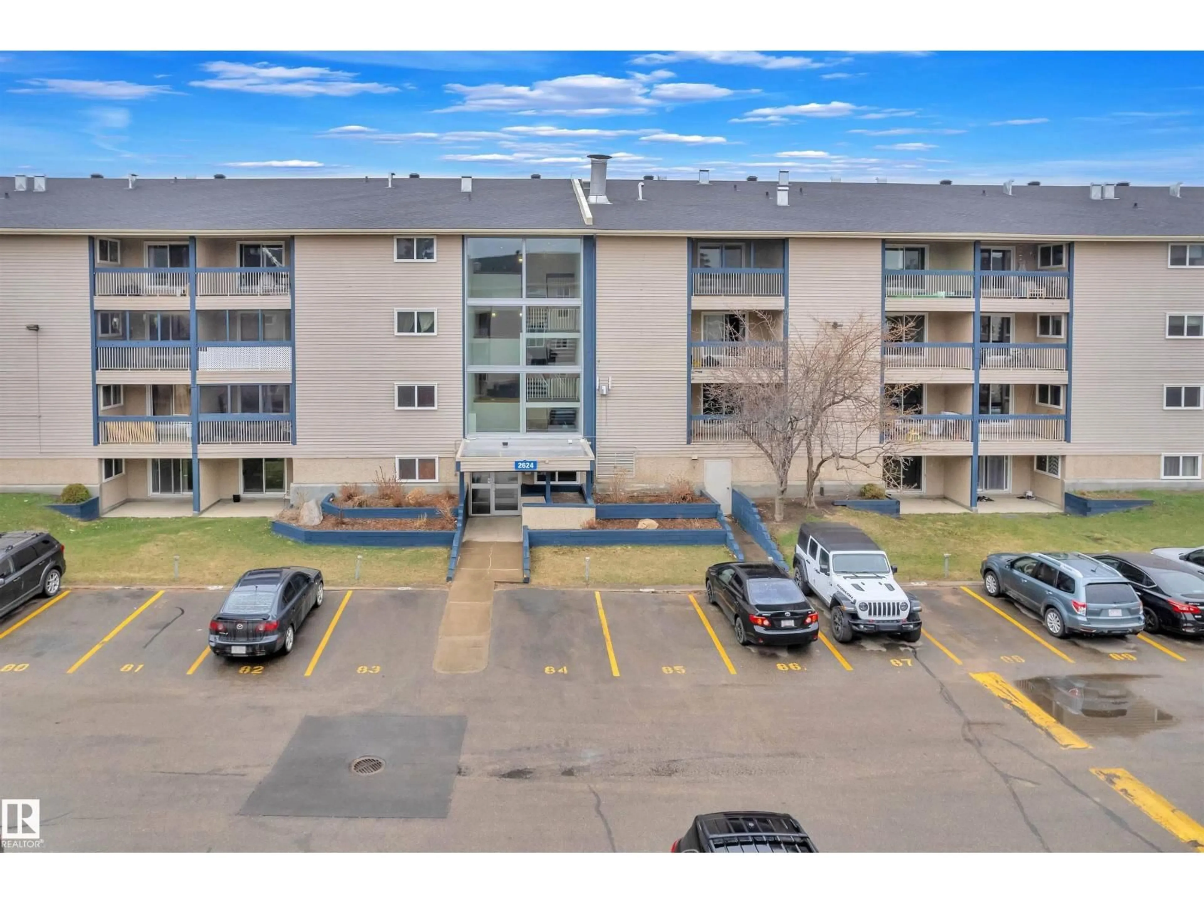 A pic from outside/outdoor area/front of a property/back of a property/a pic from drone, unknown for #107 - 2624 MILL WOODS E, Edmonton Alberta T6L5K7