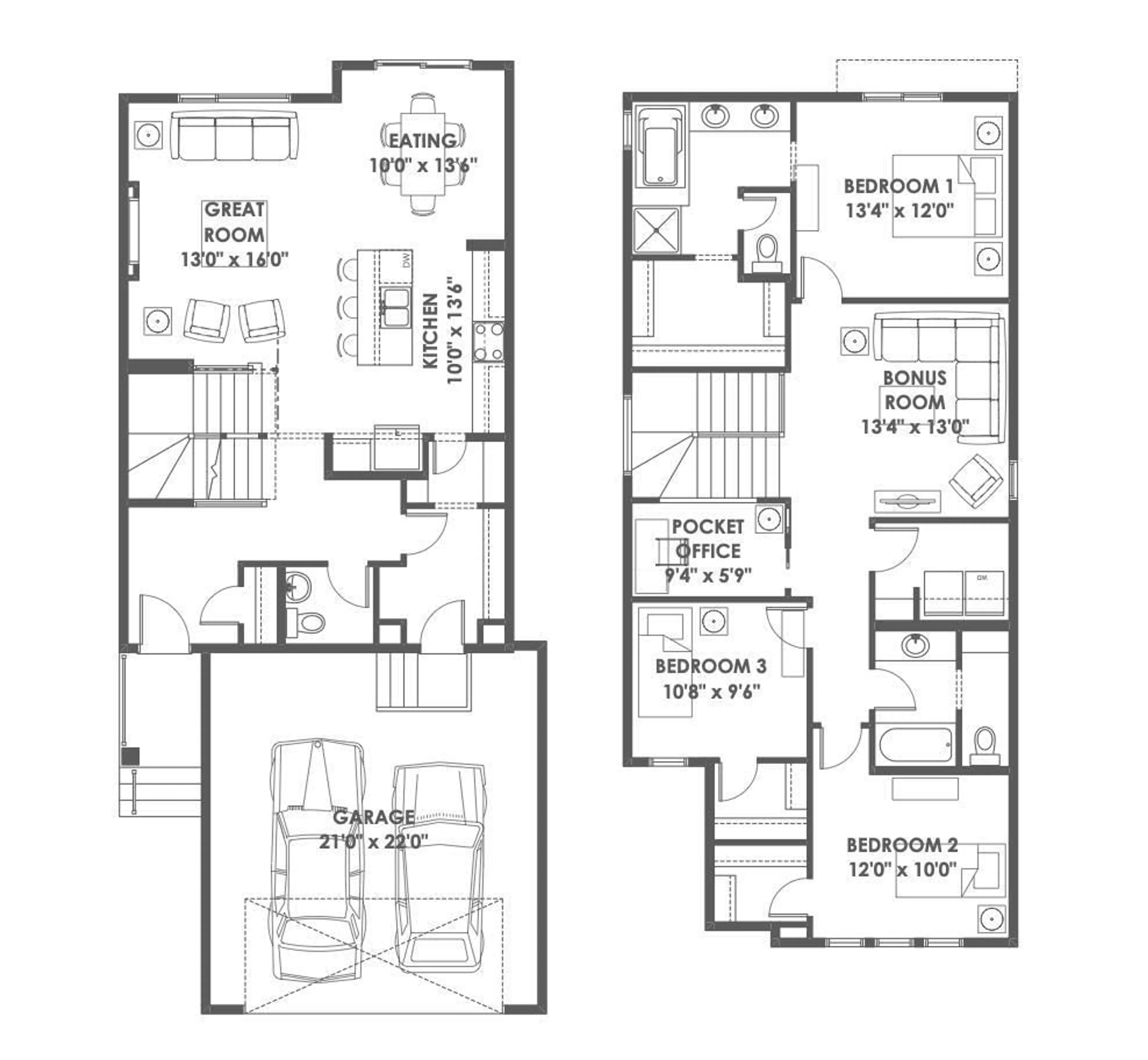Floor plan for 58 RHEA CR, St. Albert Alberta T8N8C8