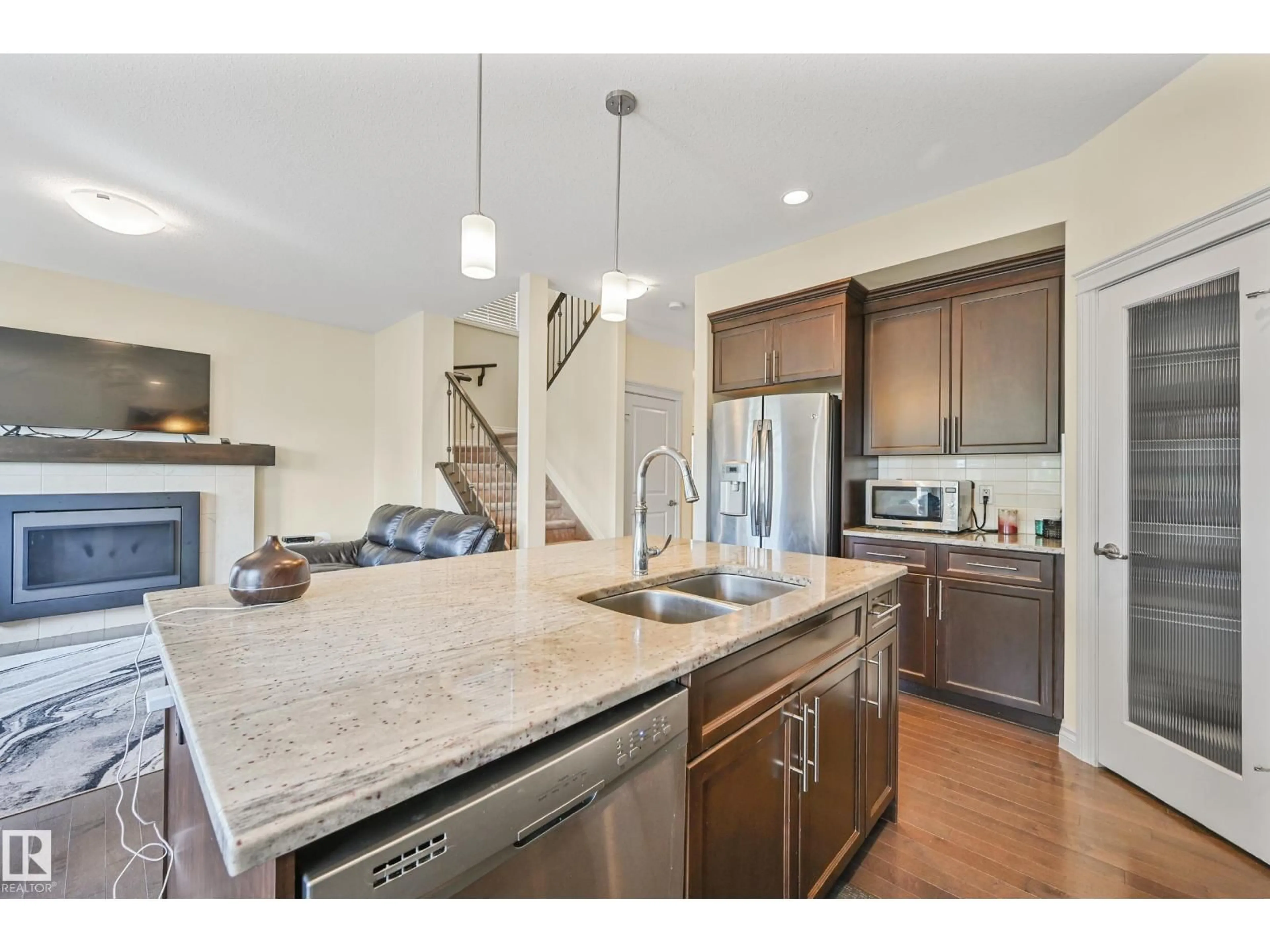 Open concept kitchen, unknown for NW - 13805 138 AV, Edmonton Alberta T6V0M1