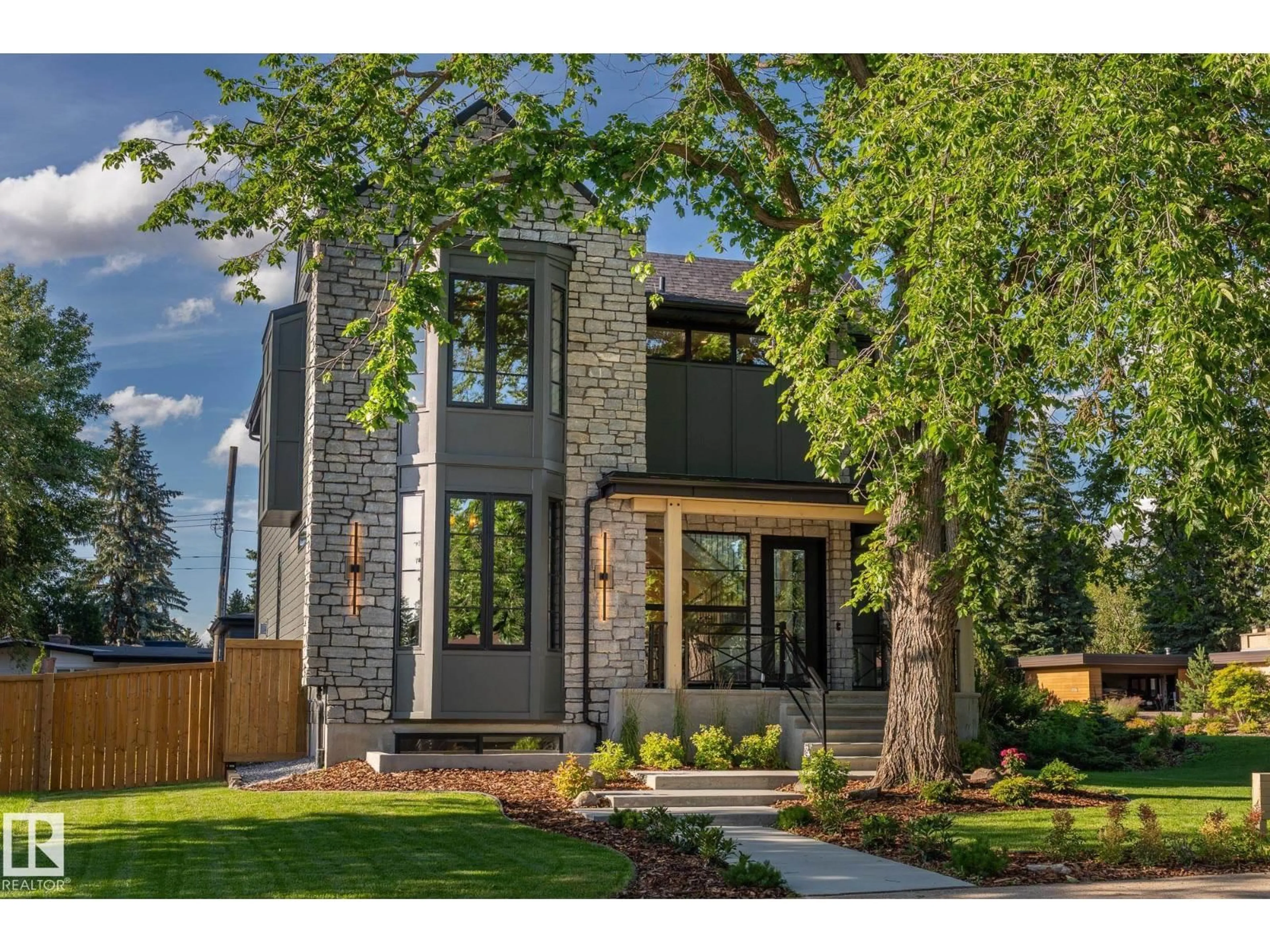 Home with brick exterior material, street for NW - 13804 85 AV, Edmonton Alberta T5R3Y7