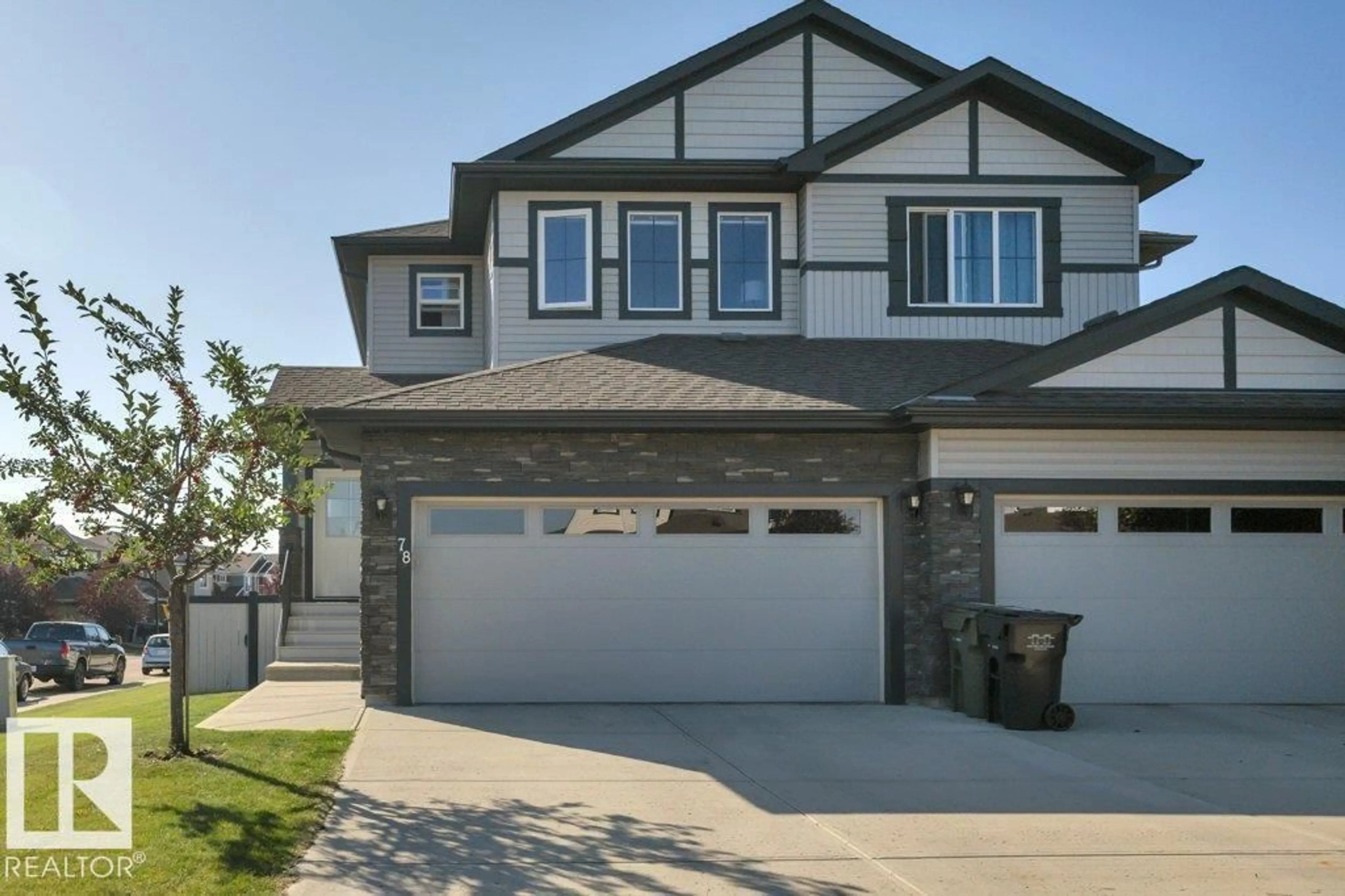 Home with vinyl exterior material, street for 78 SANDALWOOD PL, Leduc Alberta T9E1C4
