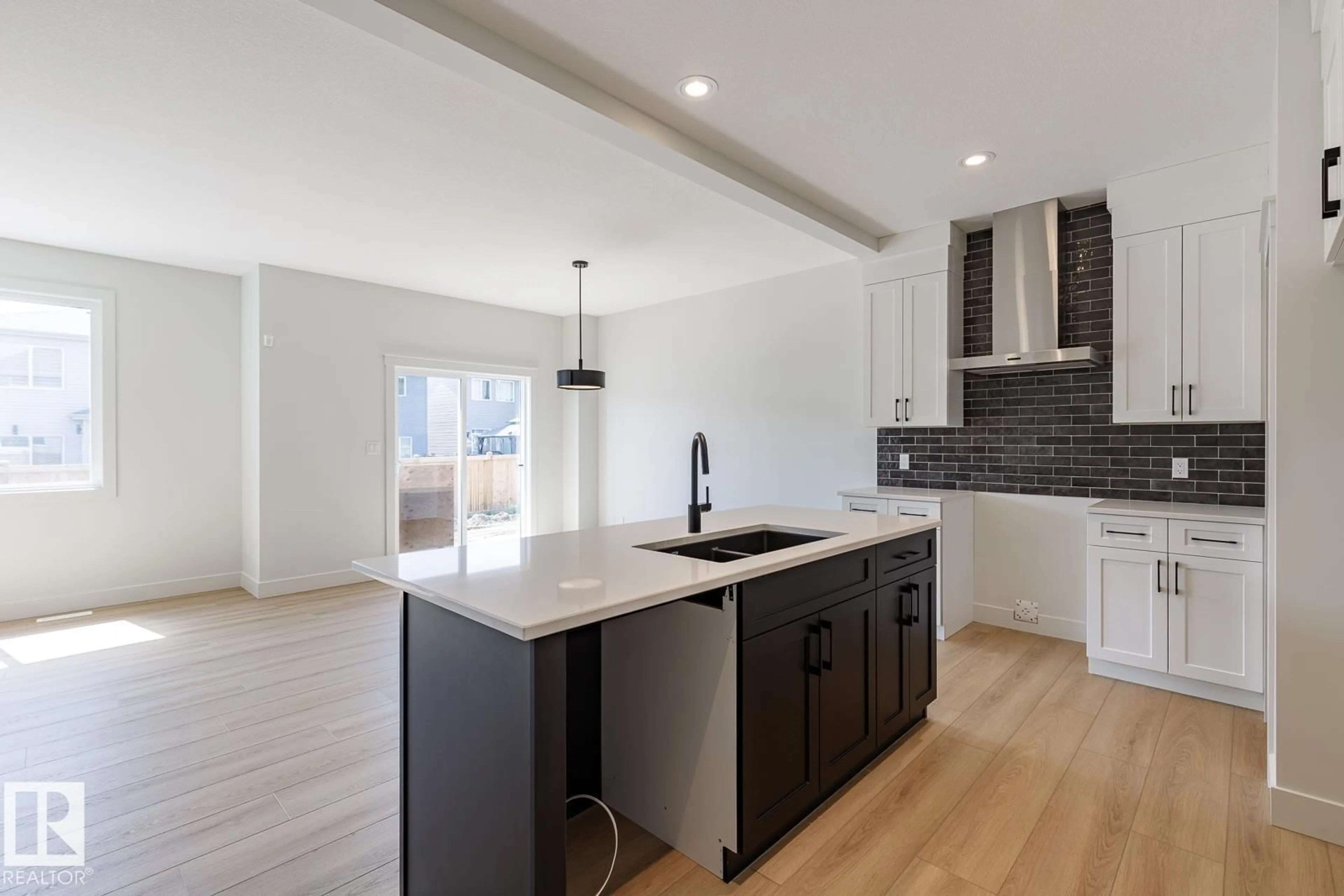 Open concept kitchen, unknown for SW - 15679 18 AV, Edmonton Alberta T6W5E1