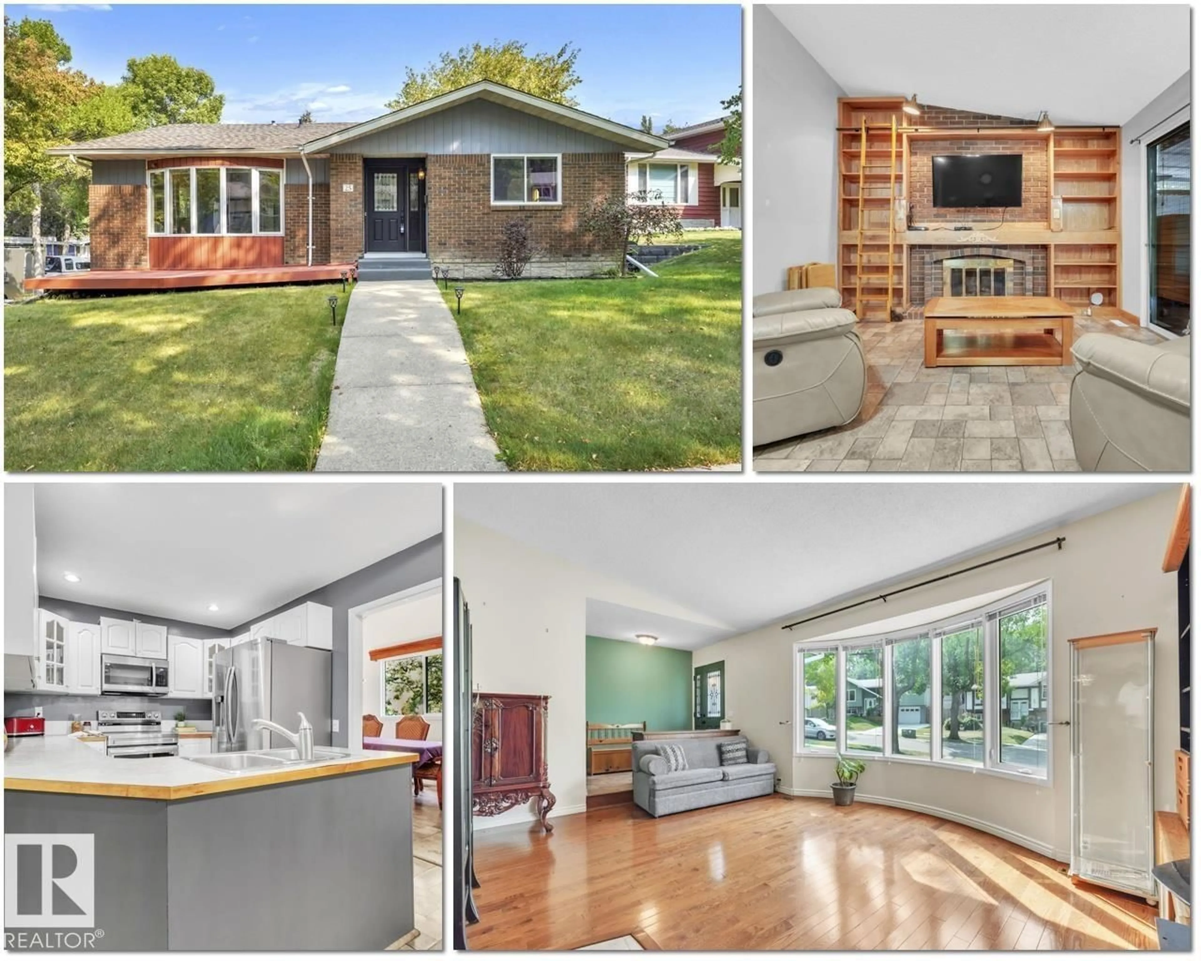 Home with brick exterior material, street for 25 BEAVERBROOK CR, St. Albert Alberta T8N2L3