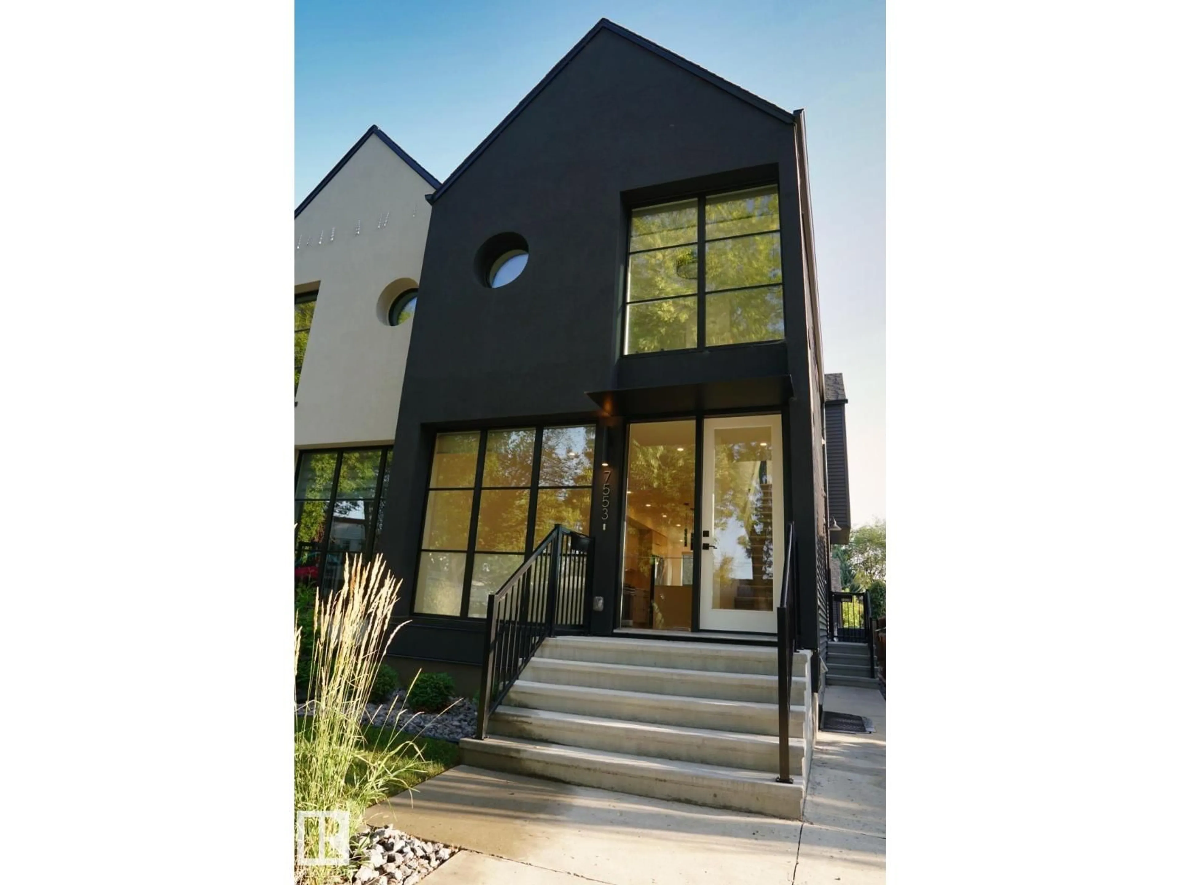 Home with brick exterior material, street for 7553 81 AV, Edmonton Alberta T6C0V4