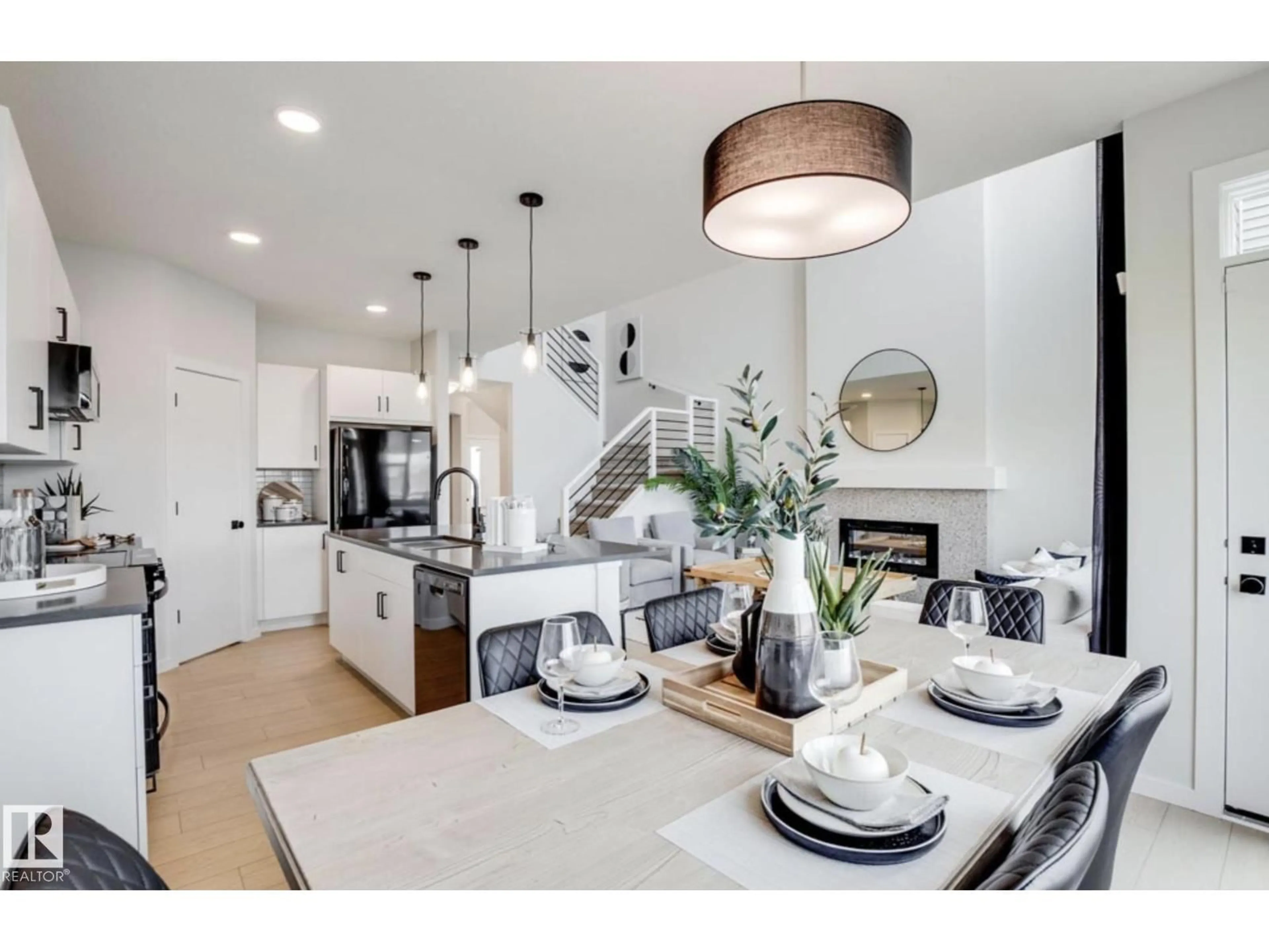 Open concept kitchen, unknown for 6923 51 AV, Beaumont Alberta T4X3E4