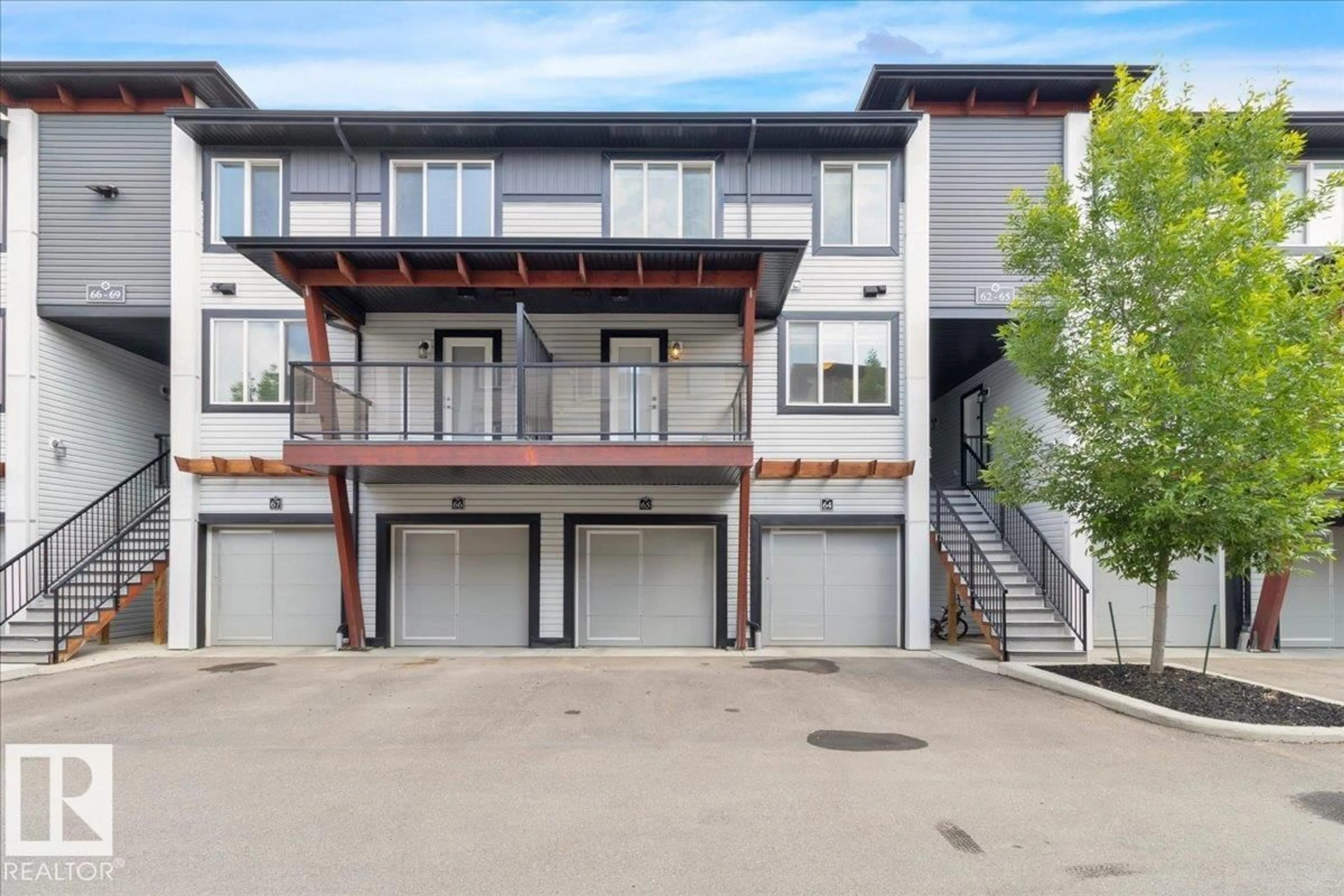 Patio, street for 446 - 65 ALLARD BV, Edmonton Alberta T6W3S7