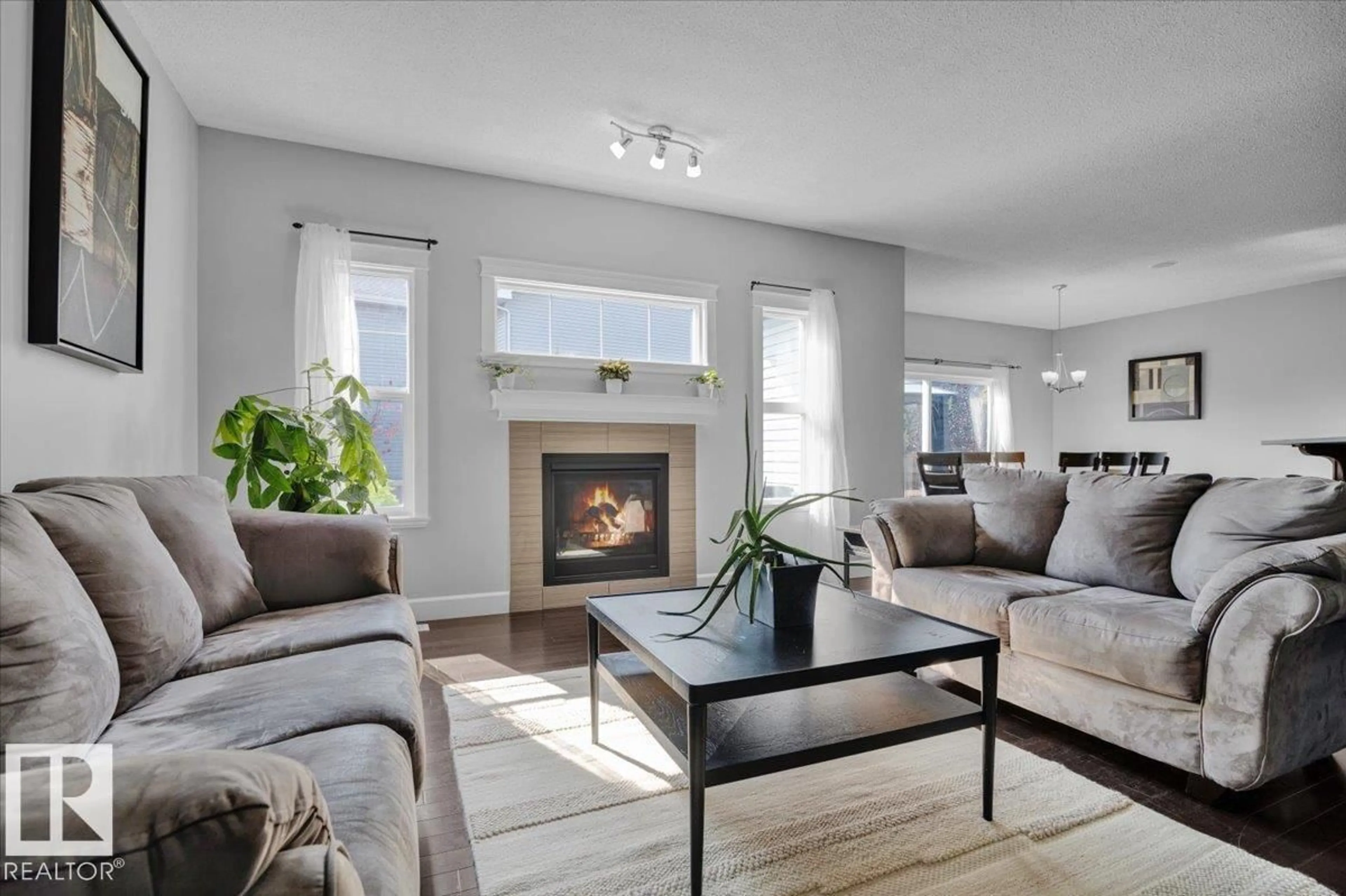 Living room with furniture, unknown for NW - 17028 78 ST, Edmonton Alberta T5Z0E6